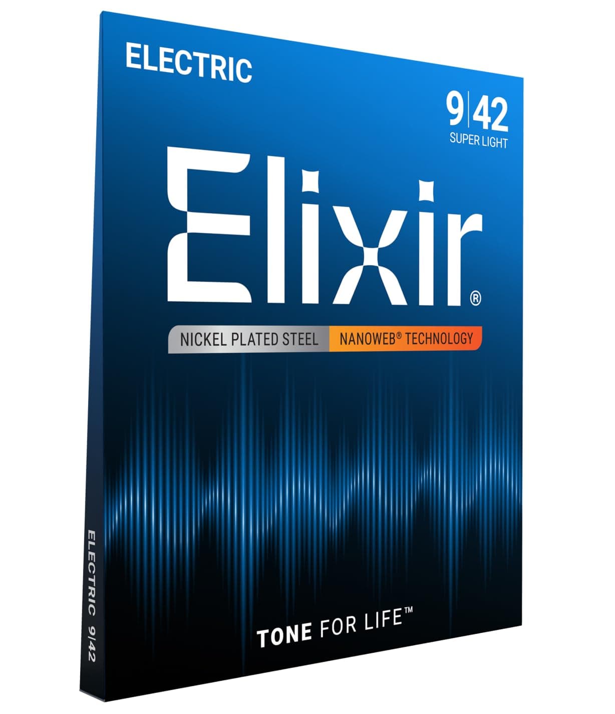 Elixir 12002 Super Light Nanoweb Electric Guitar Strings