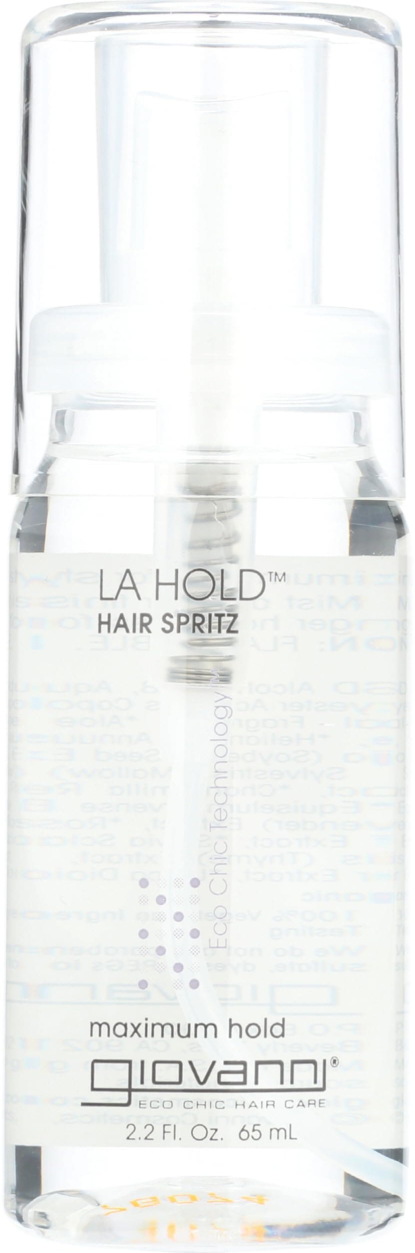 Giovanni Hair Care Products L.A. Hold Hair Spritz 2.2 Fluid Ounce