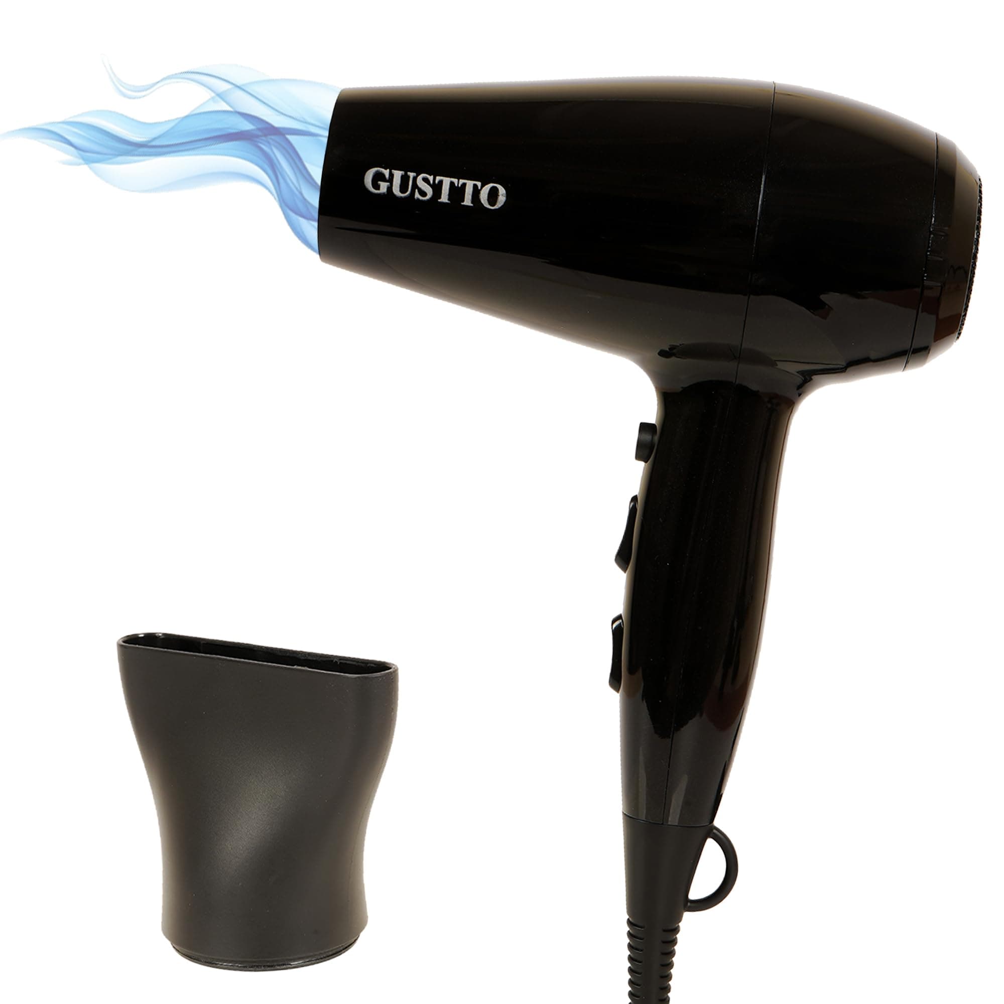 Hair Dryer for Women | Fast Drying, Low Heat Damage, Smooth & Frizz-Free Hair | 1800–2000W Professional Blow Dryer with Cool Shot | Gustto Elevate (Lavender)