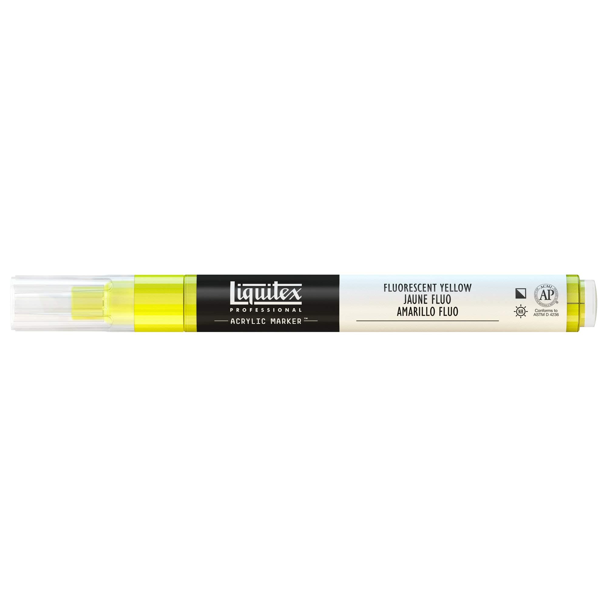 Liquitex PAINT MARKER FINE (2-4 MM) (FLUORESCENT YELLOW)