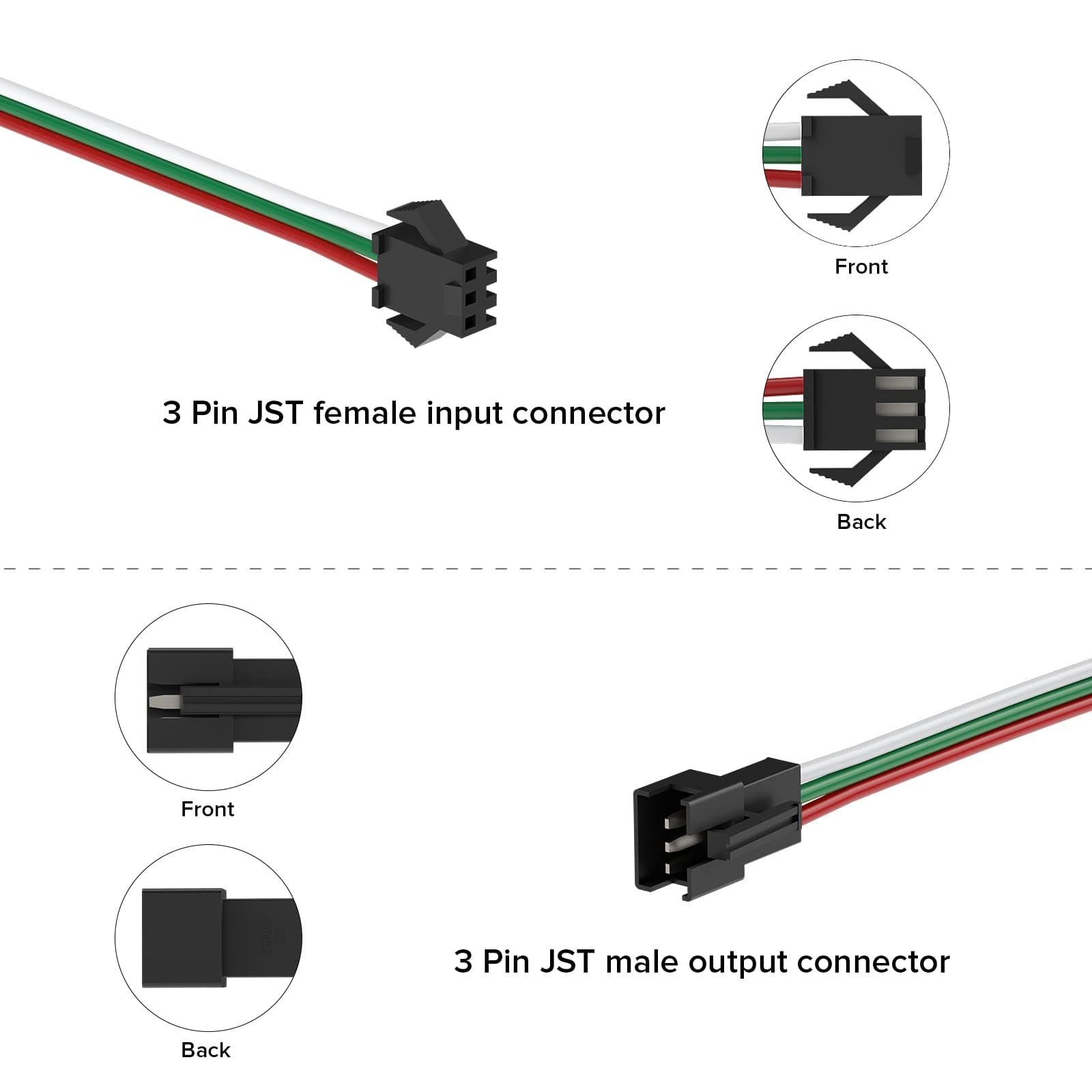 Non-waterproof connector