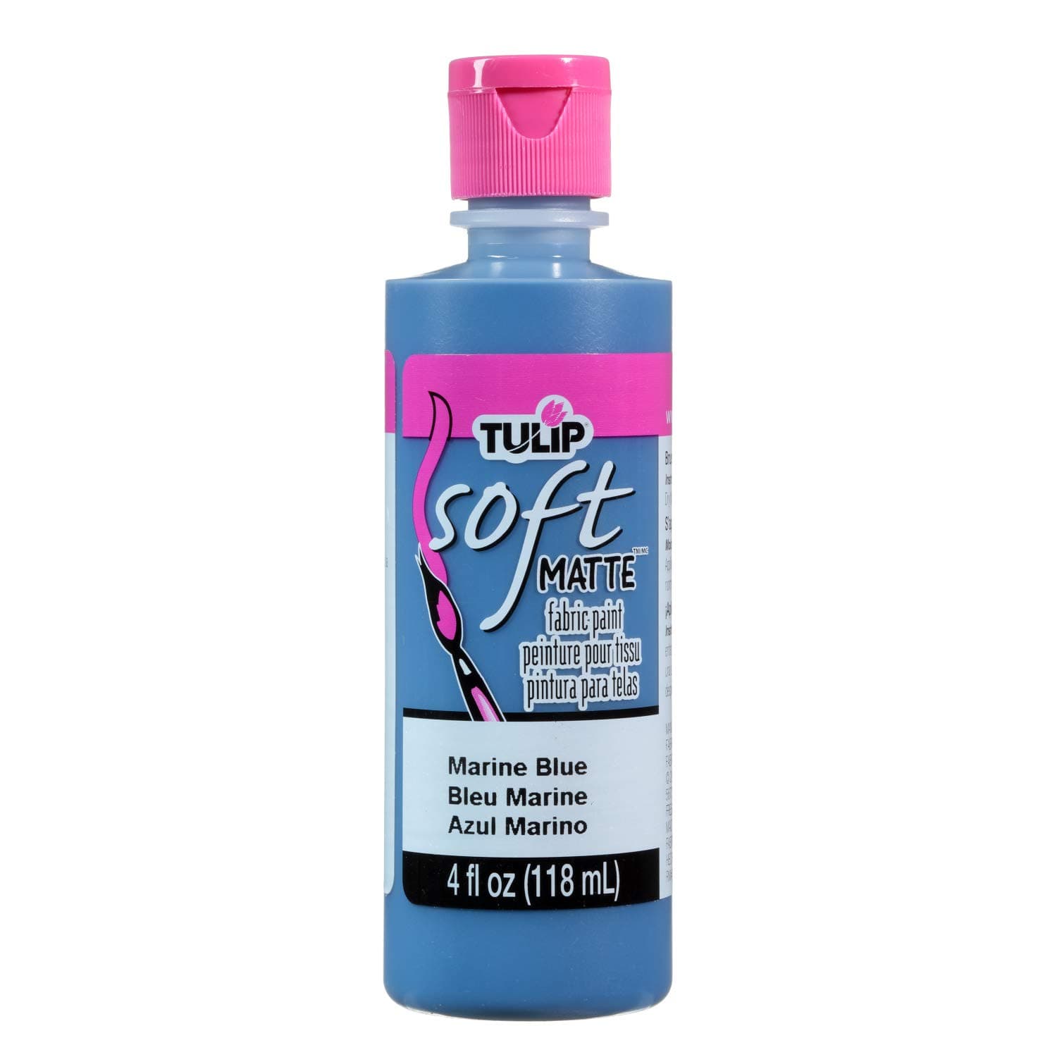 Tulip Soft Fabric Paint 4oz Matte Marine Blue