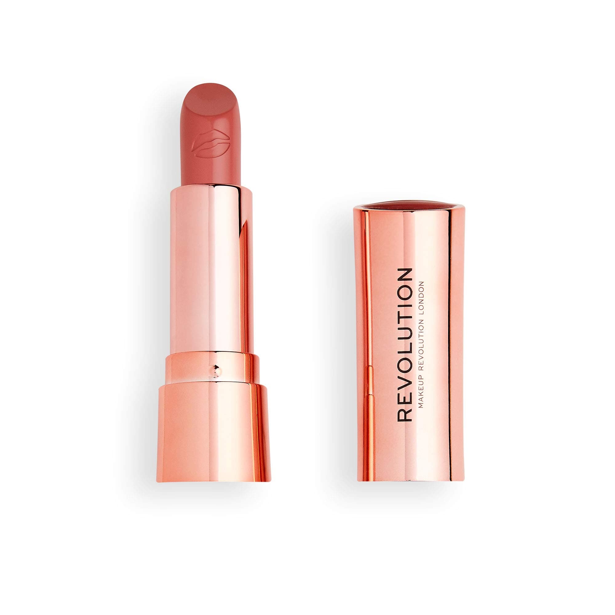 Revolution Beauty London Makeup Revolution Lipstick Icon Nude (Satin)