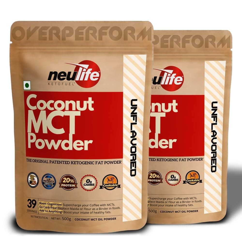 KETOFUEL® MCT Keto Oil Powder with Coconut Oil for Coffee & Shakes