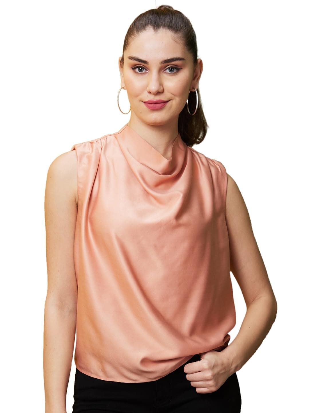 Globus Women's Solid Regular Fit Top