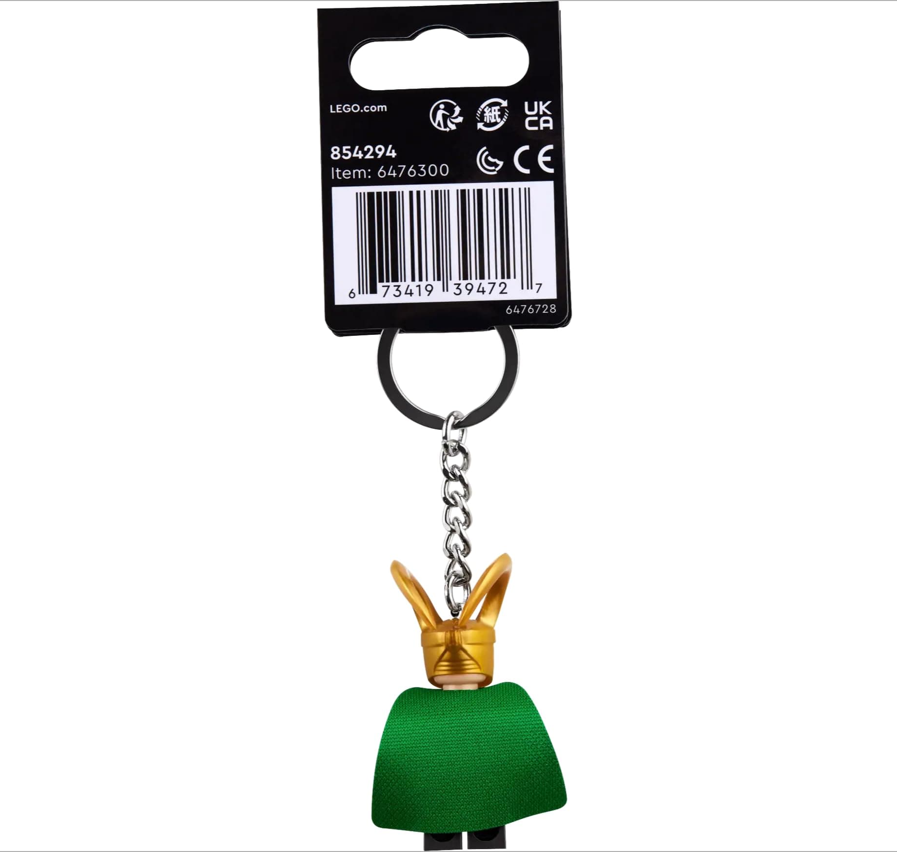LEGO Loki Key Chain, Mulitcolor, Small