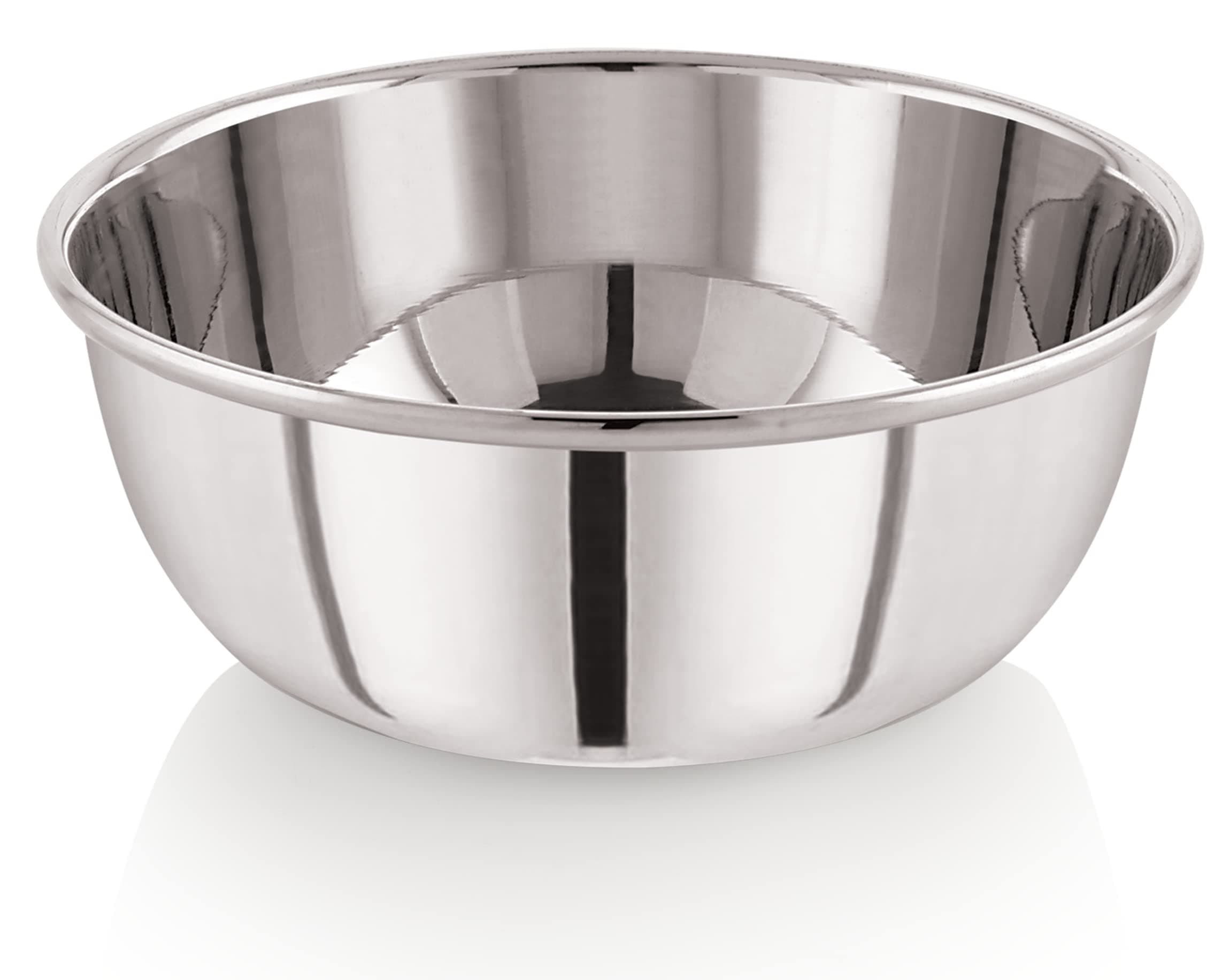 Neelam Stainless Steel 6, 22 Gauge Prem 250 ml Vati, Dinner Bowl Katori Serving Vati, Durable Quality, Elegant, Perfect for Serving Snacks, Desserts, and Condiments, Sliver
