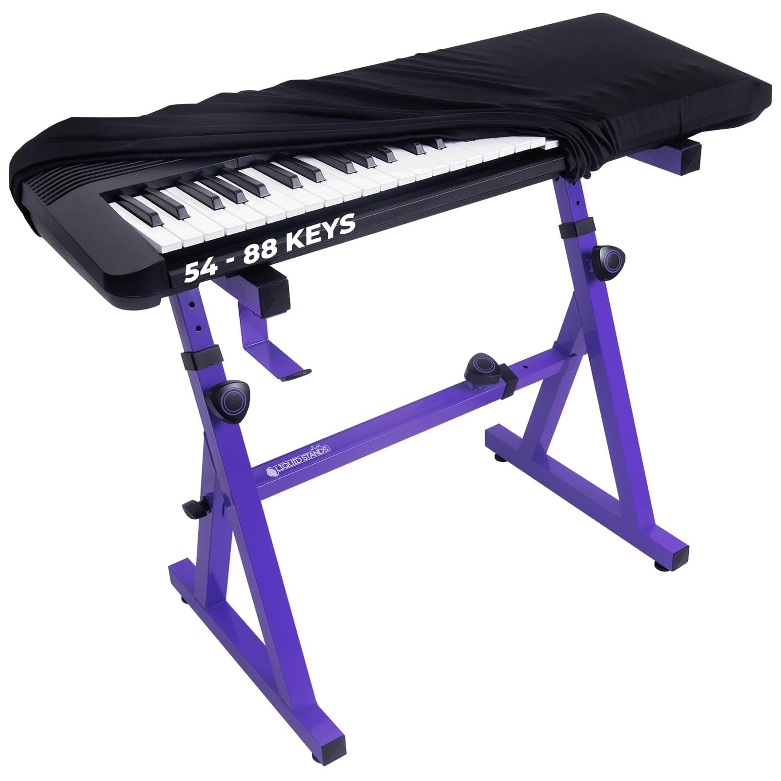 Liquid Stands Piano Keyboard Cover, Keyboard Dust Cover for 88 Keys