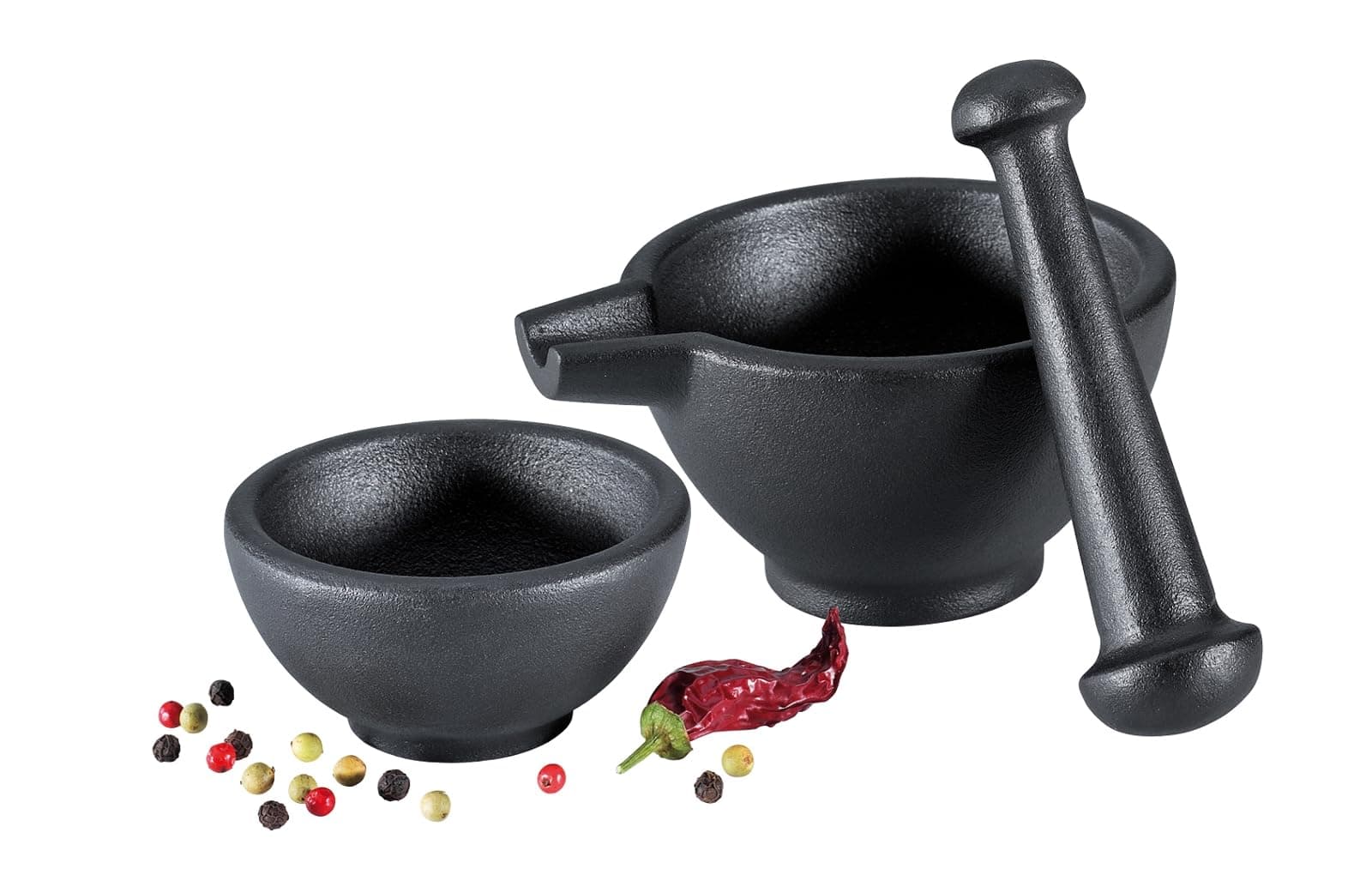Zassenhaus Mortar Pestle Set, 3 Pieces