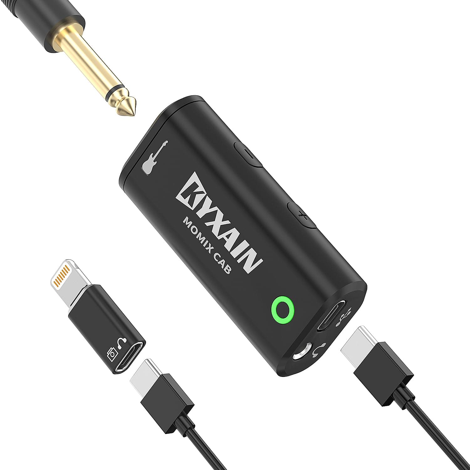KYXAIN Guitar Audio Interface 48K/24Bit with 1/4 inch Stereo V2