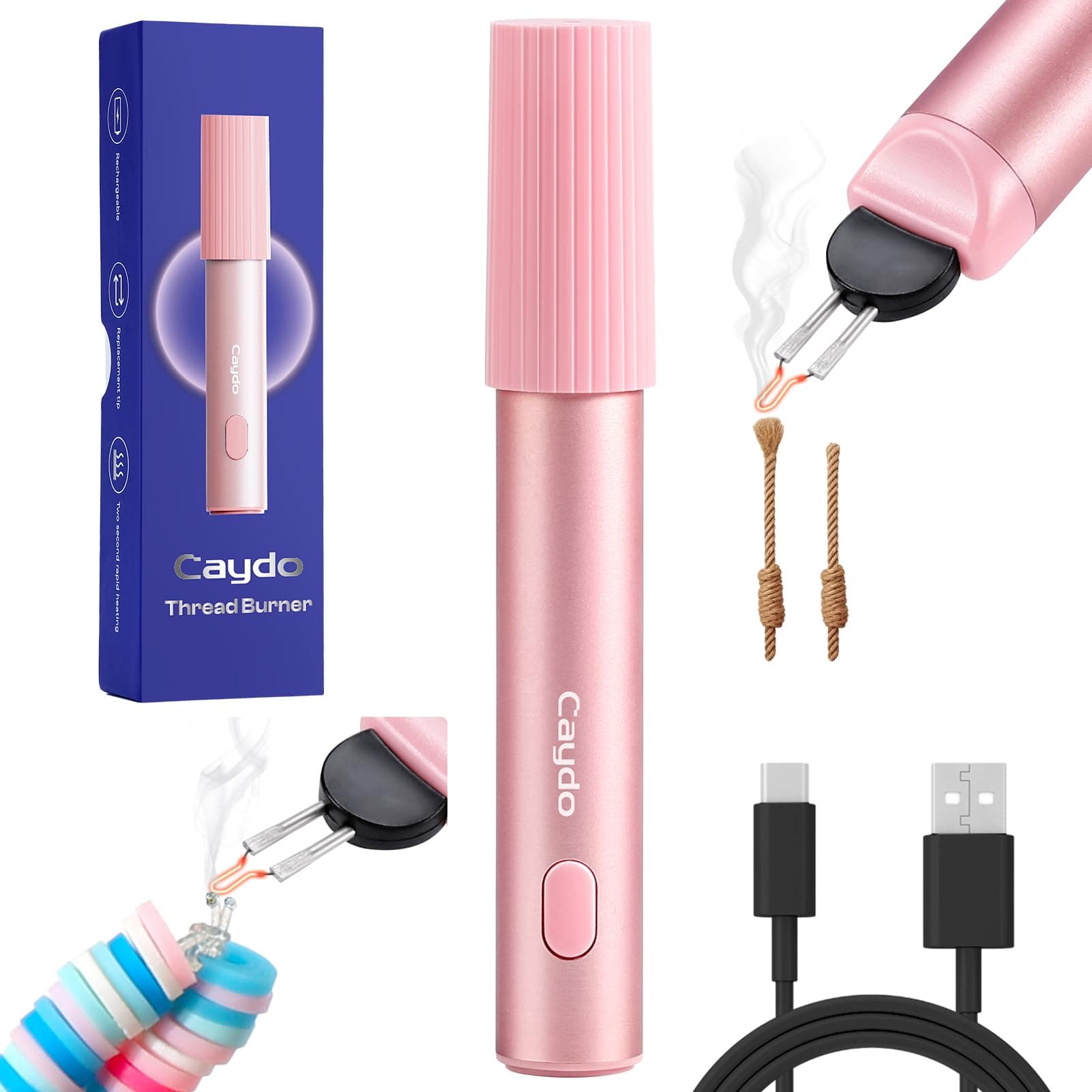 Caydo Rechargeable Thread Burner Tool