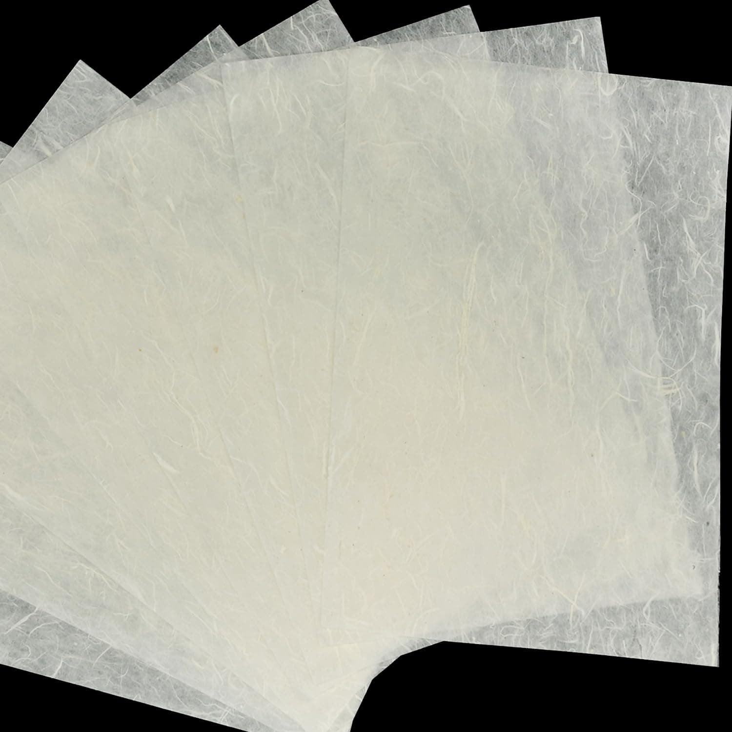 Mulberry Paper Sheets Washi Rice Paper for Decoupage: 50 Sheets for Decoupage Printing Art Crafts DIY
