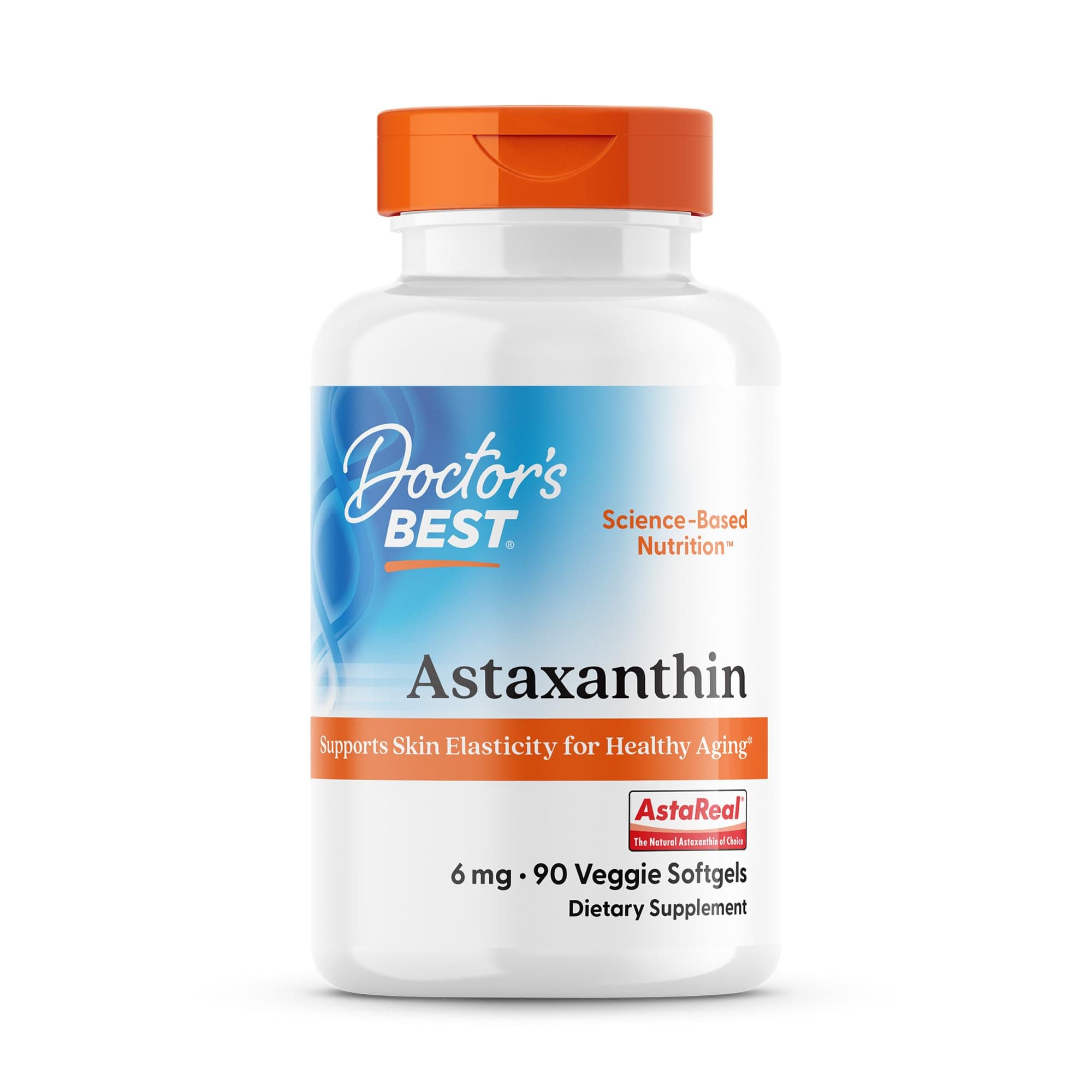 Doctor's Best Best Astaxanthin Softgels, 6 mg, 90 Count