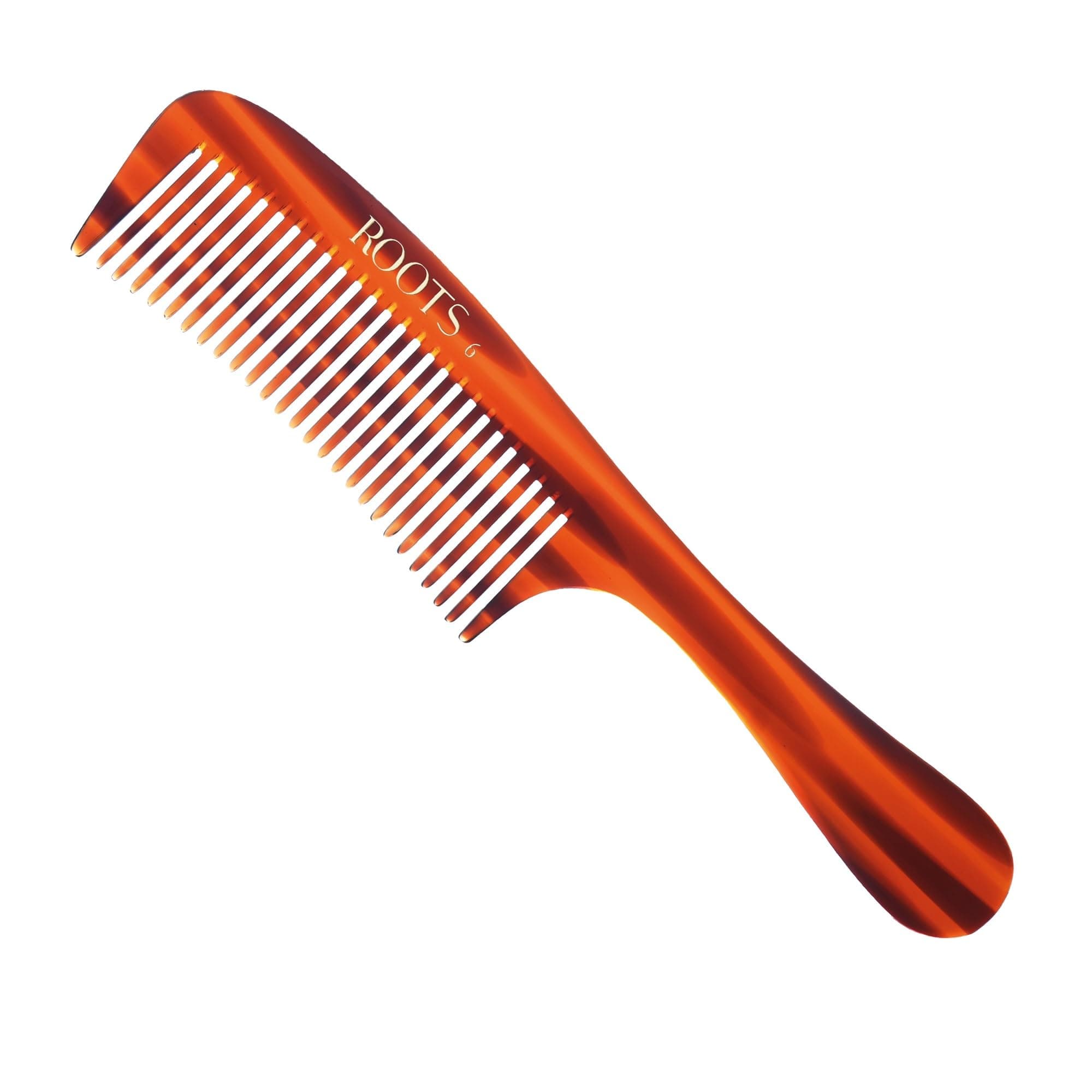 ROOTS Hair Comb 6 Cellulose acetate material