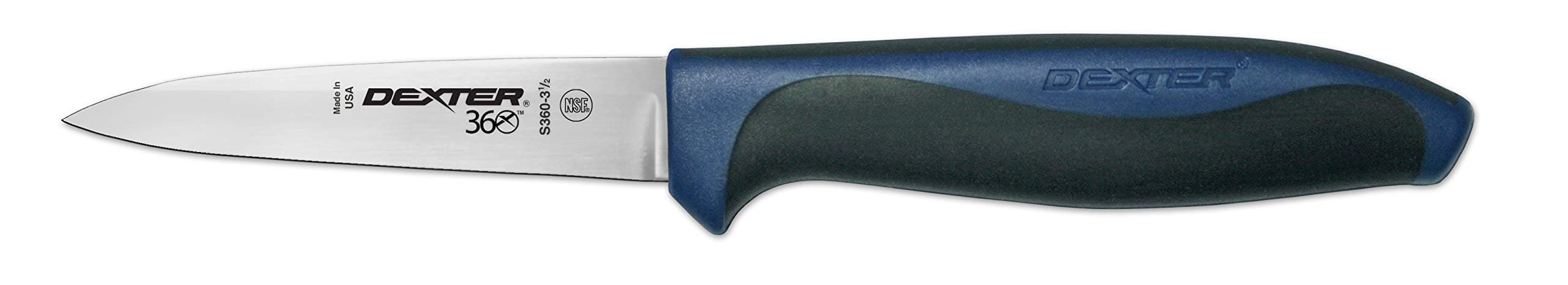 Dexter S360-3½, 3½" Paring Knife, High-Carbon Steel Blade, Sharp Knife