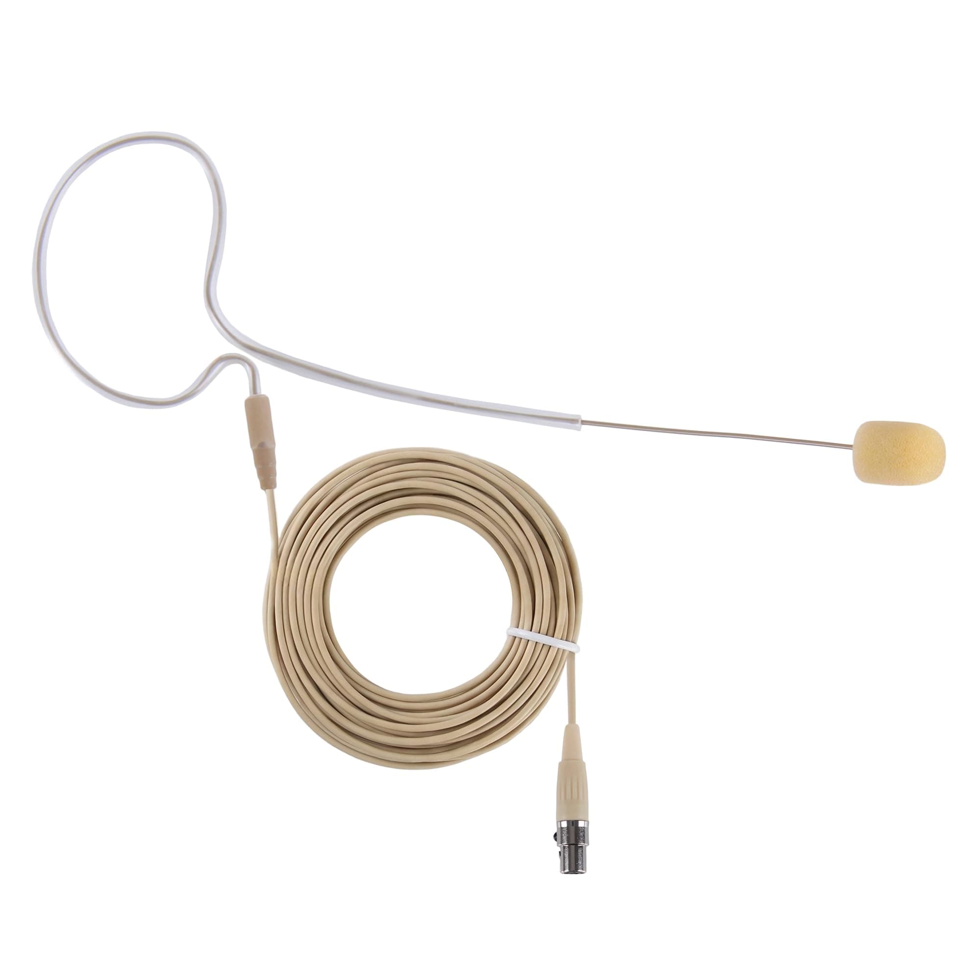 PylePro PMEMS10 In-Ear Mini XLR Omni-Directional Condenser Microphone, Grey