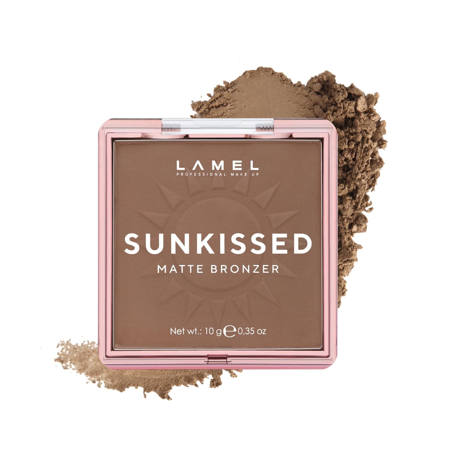 Lamel- Sunkissed Matte Bronzer- №401 -Bronze| Non-Shimmer| Long Lasting | Non-Greasy Bronzing Makeup Formula | Matte Finish | Natural Tan Skin |10 gm