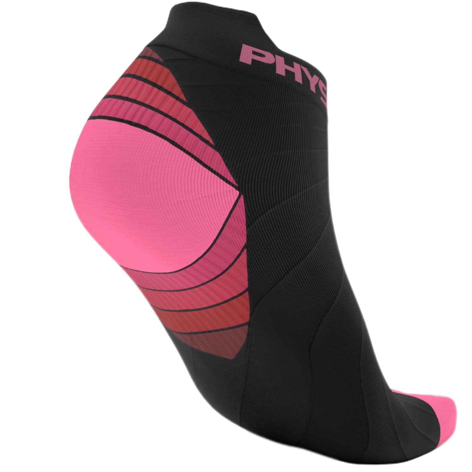Compression Running Socks for Men & Women - Best Low Cut No Show Athletic Socks for Stamina Circulation & Recovery - Ultra Durable Ankle Socks for Runners, Plantar Fasciitis, Endurance & Cycling