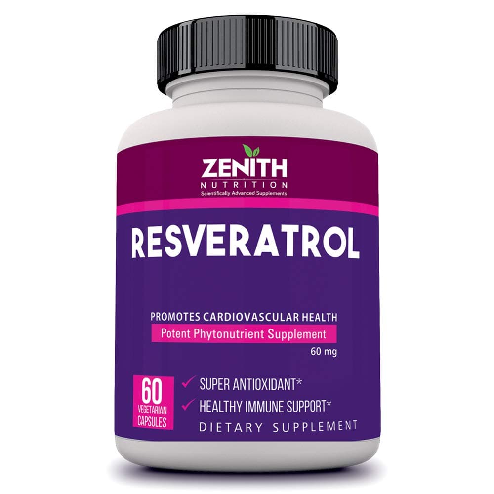 Zenith Nutrition Resveratrol 60 mg - 60 Capsules