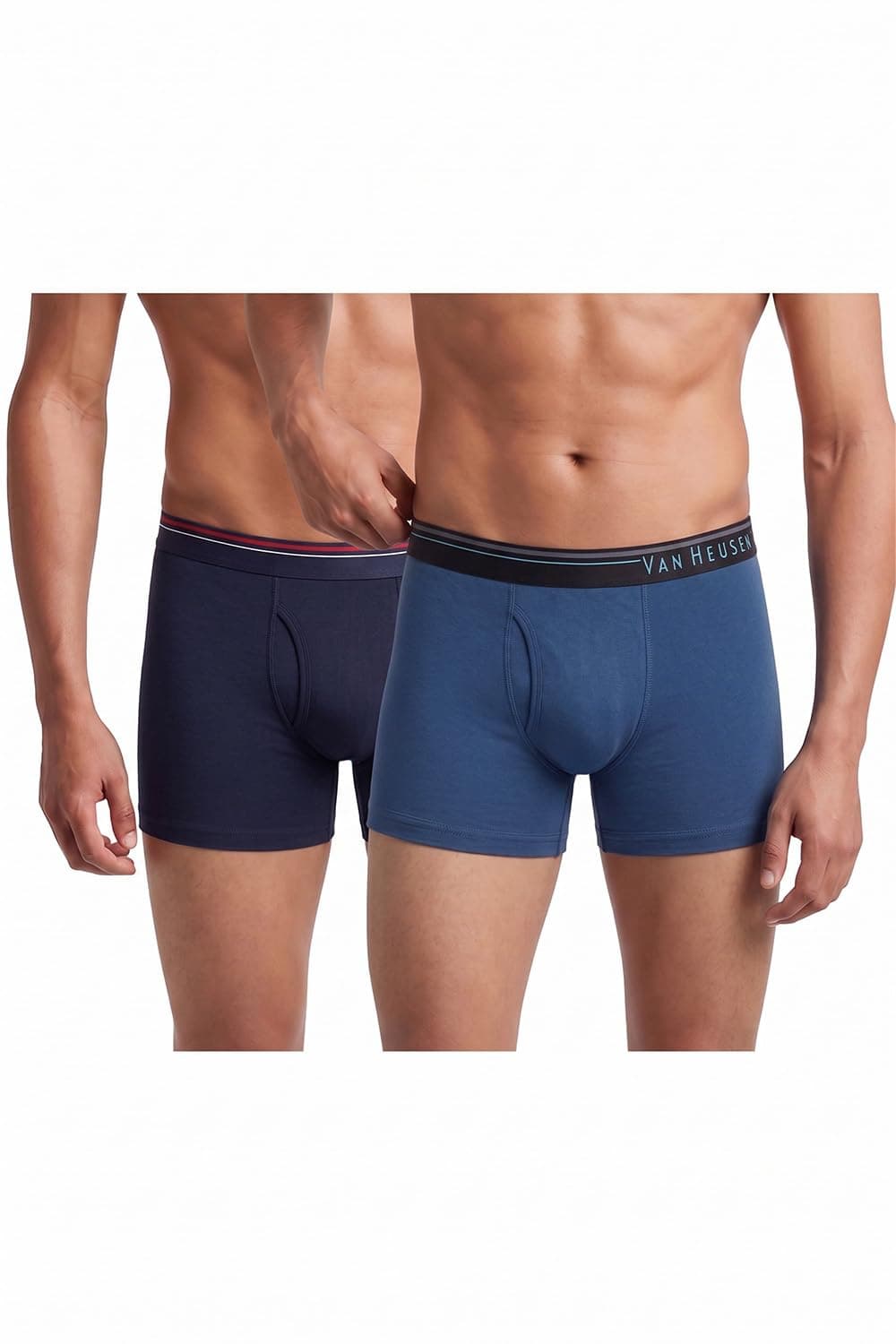 Van Heusen Men Anti Bacterial Trunk - 100% Combed Cotton - Colour Fresh,Moisture Wicking, Super Combed Cotton_Poseidon Dark Navy_S
