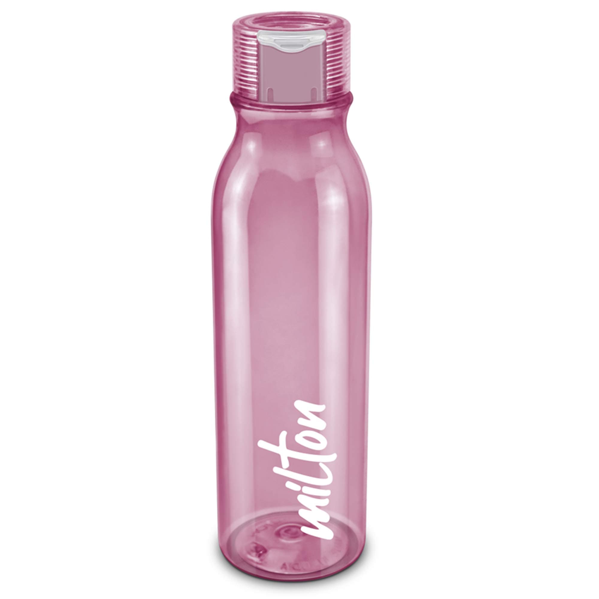 MILTON Name Tag 1000 Water Bottle, 1 L, Reusable Plastic Fridge Bottle, BPA Free and Leak Proof Bottle for Travel, Work, Pack of 1, Burgundy