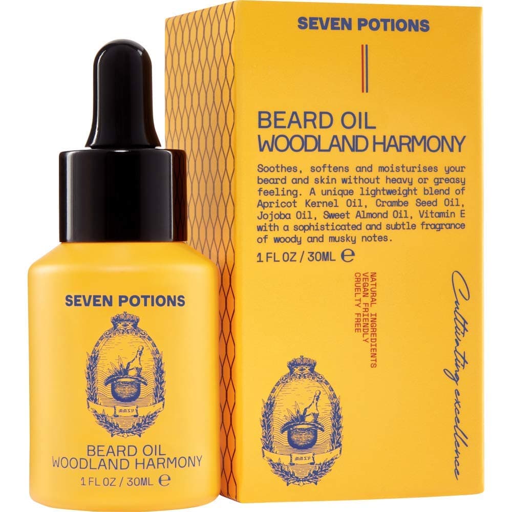 Seven Potions Woodland harmony Beard Softner Oil Sweet and Woody/1 fl