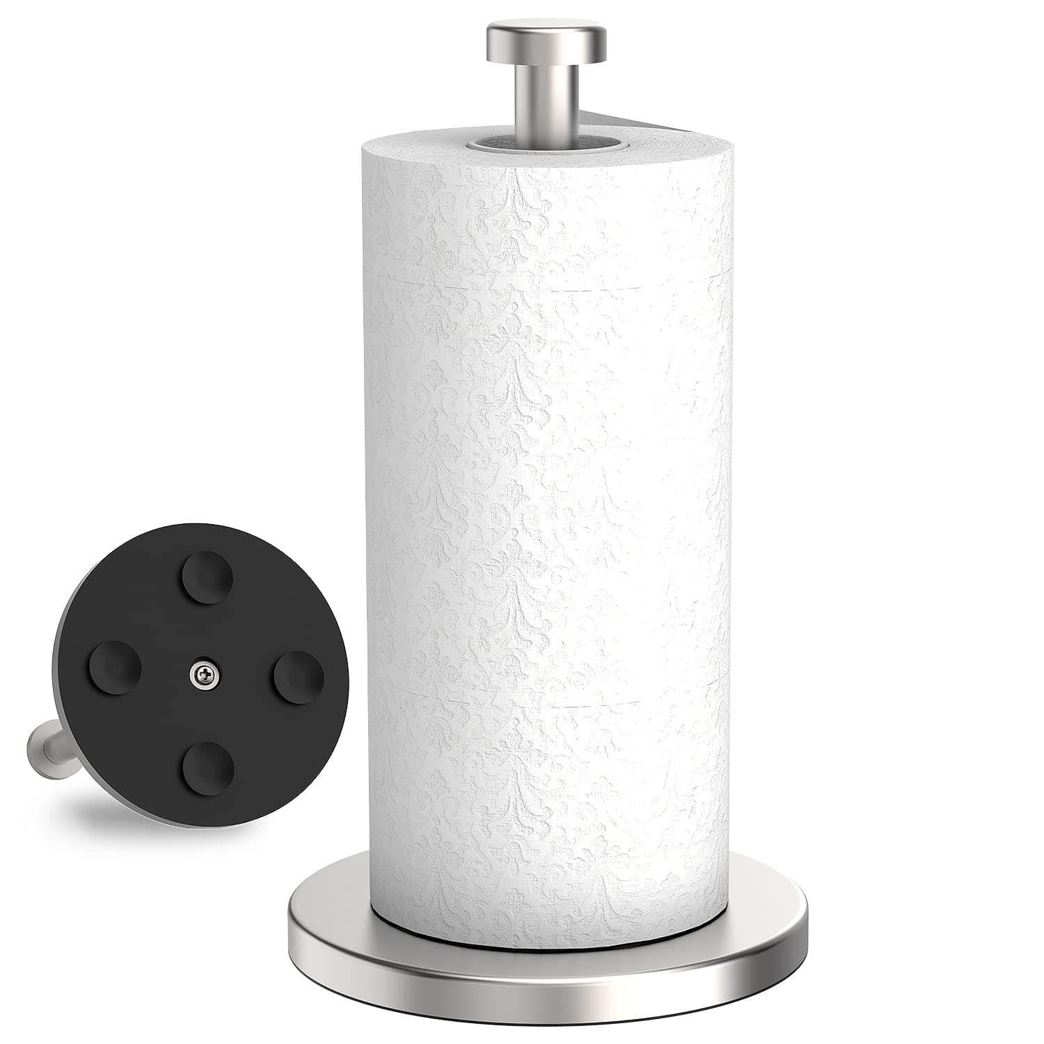 VEHHE Paper Towel Holder Countertop Stainless Steel