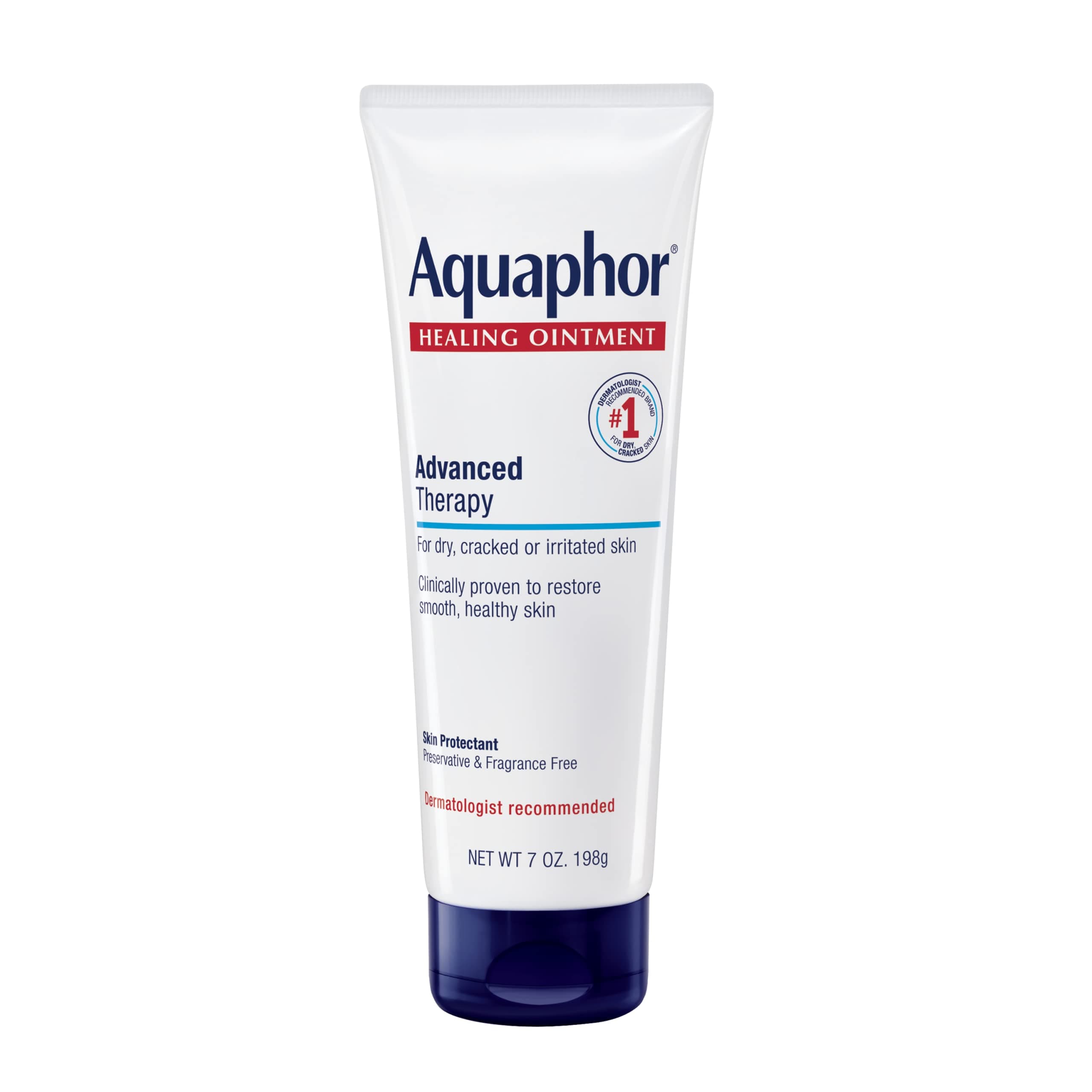 Aquaphor Healing Ointment, Dry, Cracked And Irritated Skin Protectant, 198g / 7oz