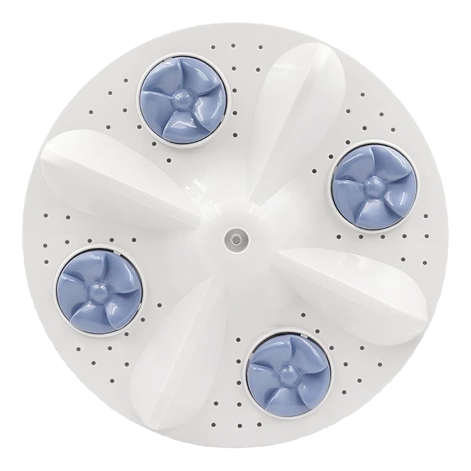 Pulsator/Impeller Suitable for Samsung 7kg, 7.2kg, & 7.5kg Capacity Only Semi Automatic Washing Machine Replacement Parts Plastic White Square Shaft Match & Buy Pulsator (Pack of 1)