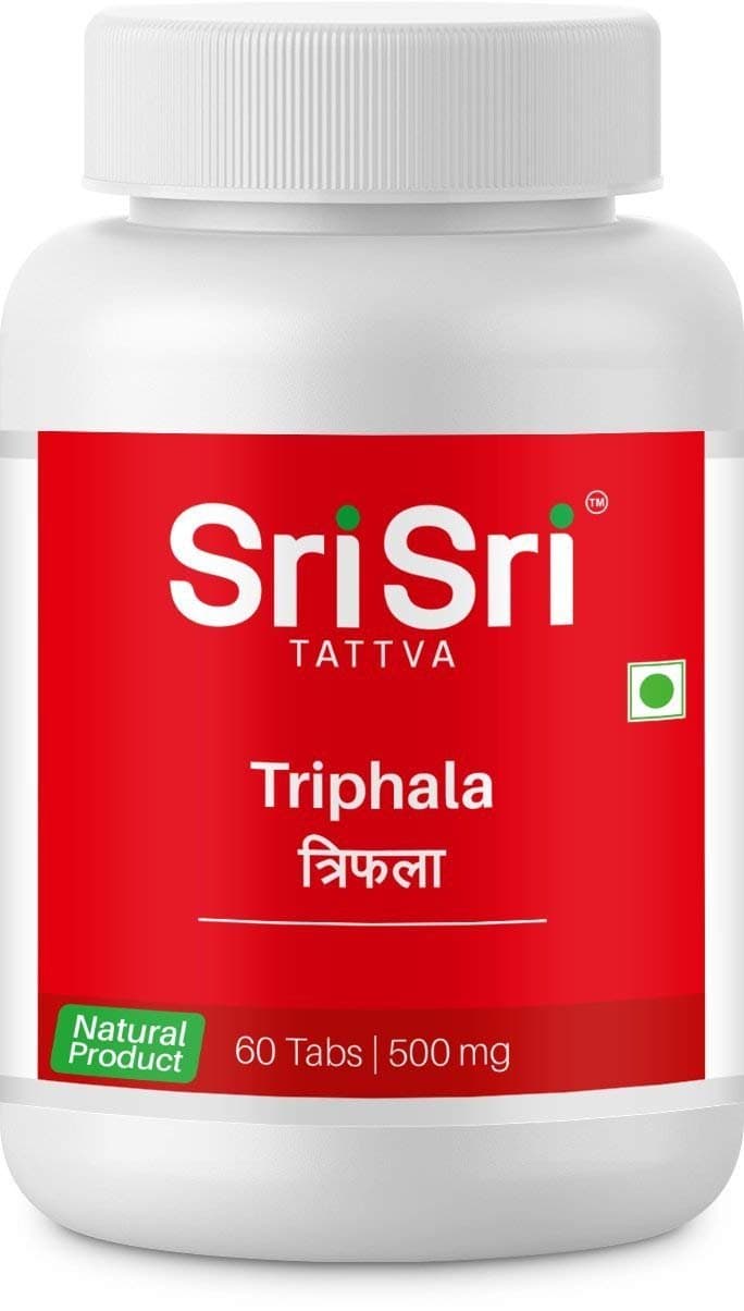 Sri Sri Ayurveda Tattva Triphala Tablet (500 Mg)- Pack of 5