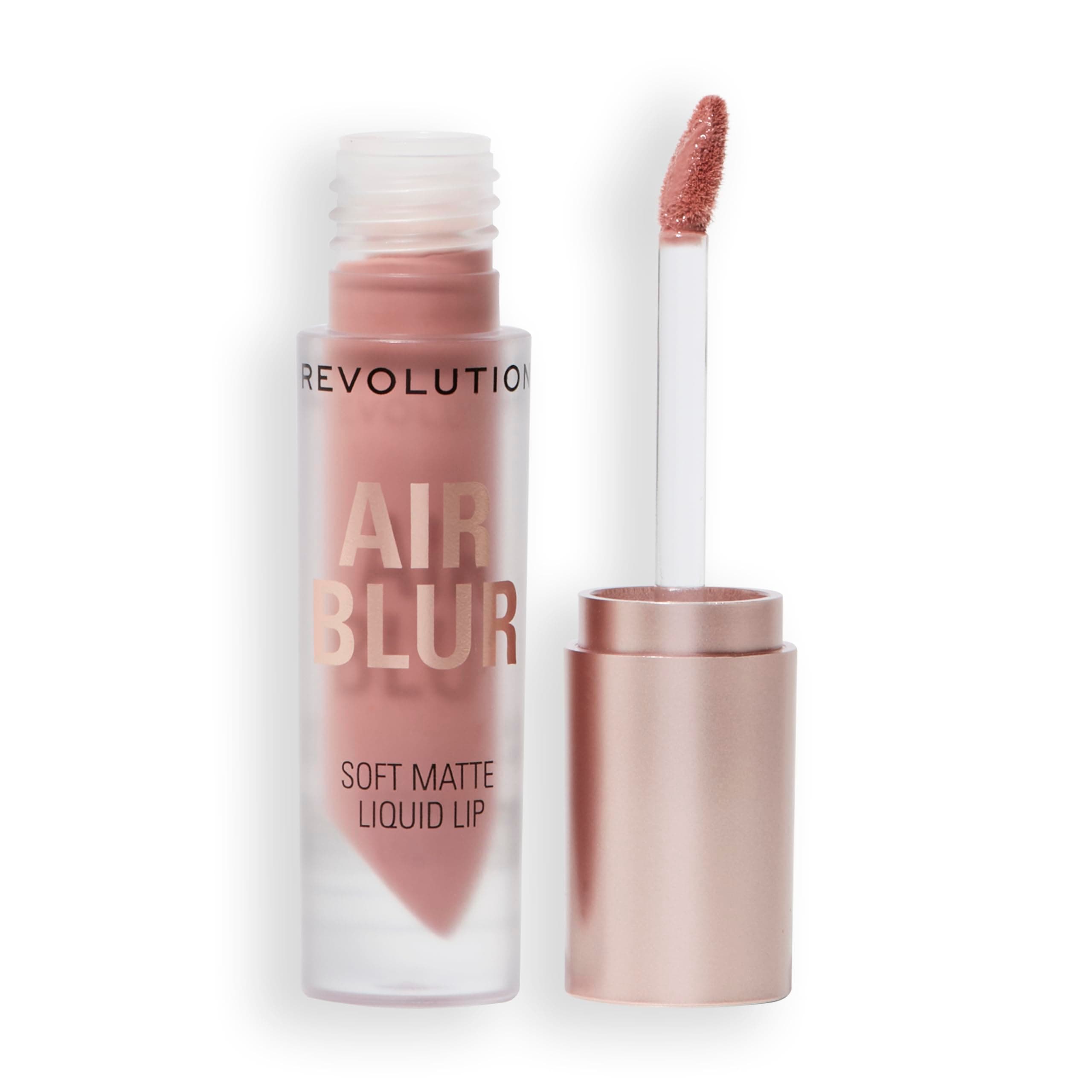 Revolution Air Blur Matte Liquid Lipstick- Chauffeur | Bold Color, Soft Focus Finish | Lightweight, Non-Drying, Transfer-Proof | Long-Lasting Velvet Matte Lipstick with Tear-Shaped Applicator - 3.5ml