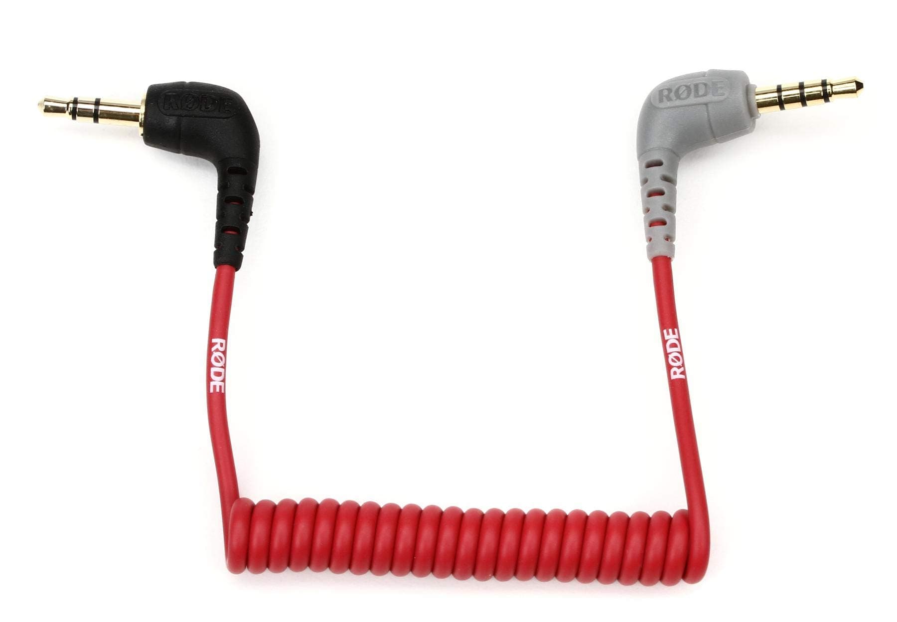 Rode SC7 3.5mm TRS to TRSS Patch Cable for Smartphone, Tablet - Gold,Red,Grey