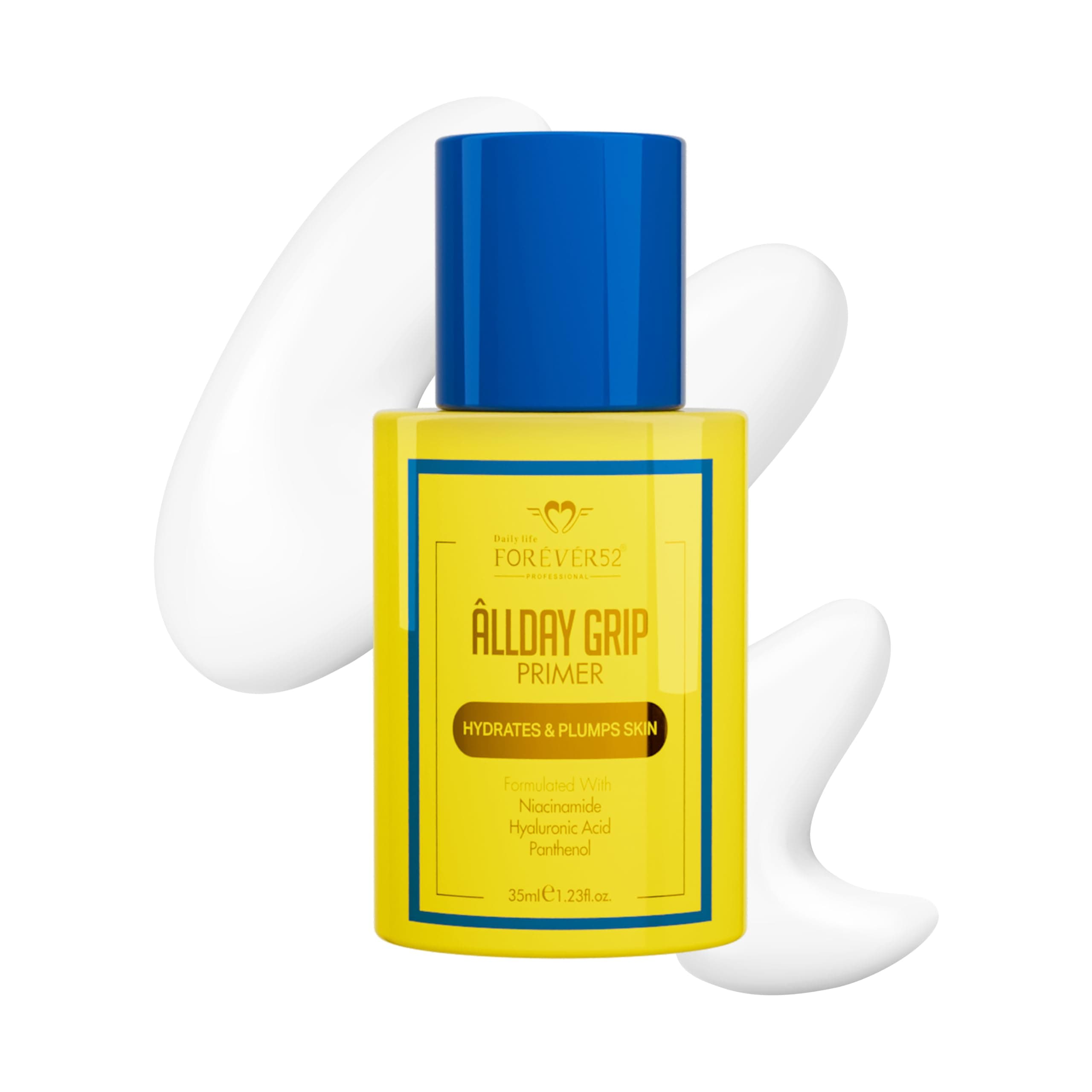 Daily Life Forever52 All Day Grip Primer | Long-Lasting, Pore-Blurring Matte Makeup Base | With Niacinamide, Hyaluronic Acid & Vitamin B5 | Oil-Free & Hydrating Formula