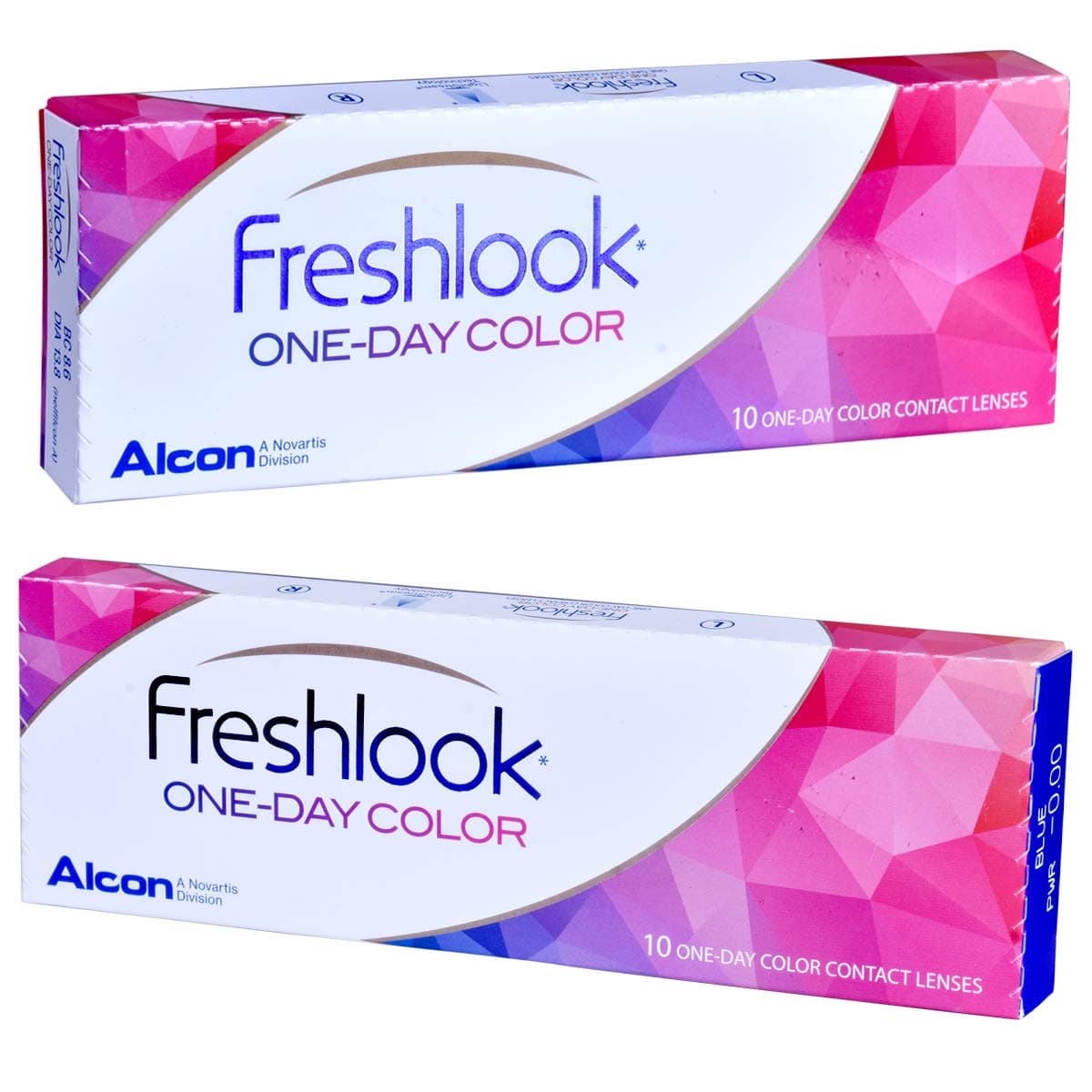 ALCON Freshlook One-Day Color Powerless 10 Lens + 10 Lens(Grey + Green)