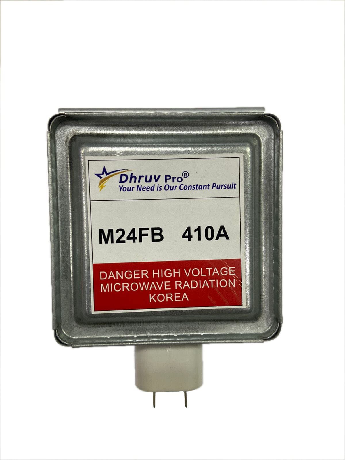 DHRUVPRO Metal Microwave Magnetron for Galanz M24FB-410A (Medium, Silver)