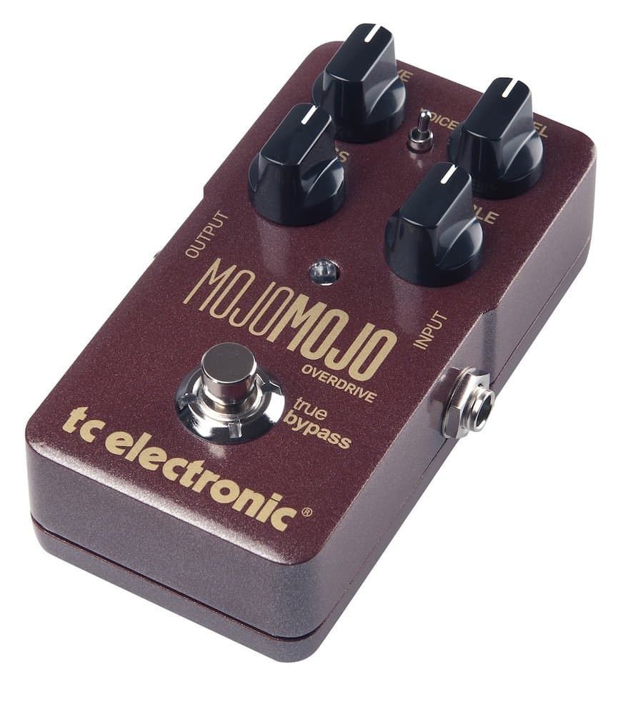 TC Electronic MojoMojo Overdrive Compression Effect Pedal, Maroon