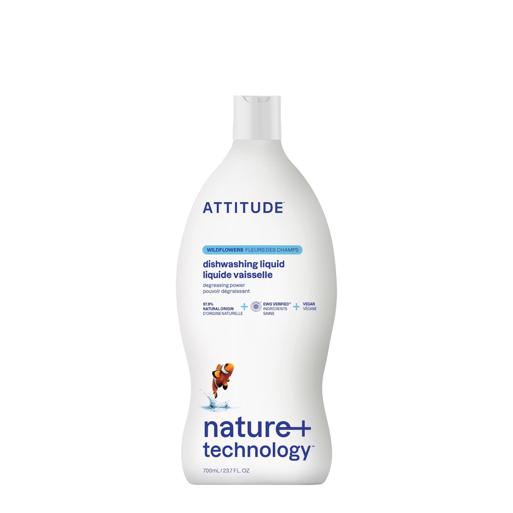 ATTITUDE Dishwashing Liquid Wildflowers 23.7oz