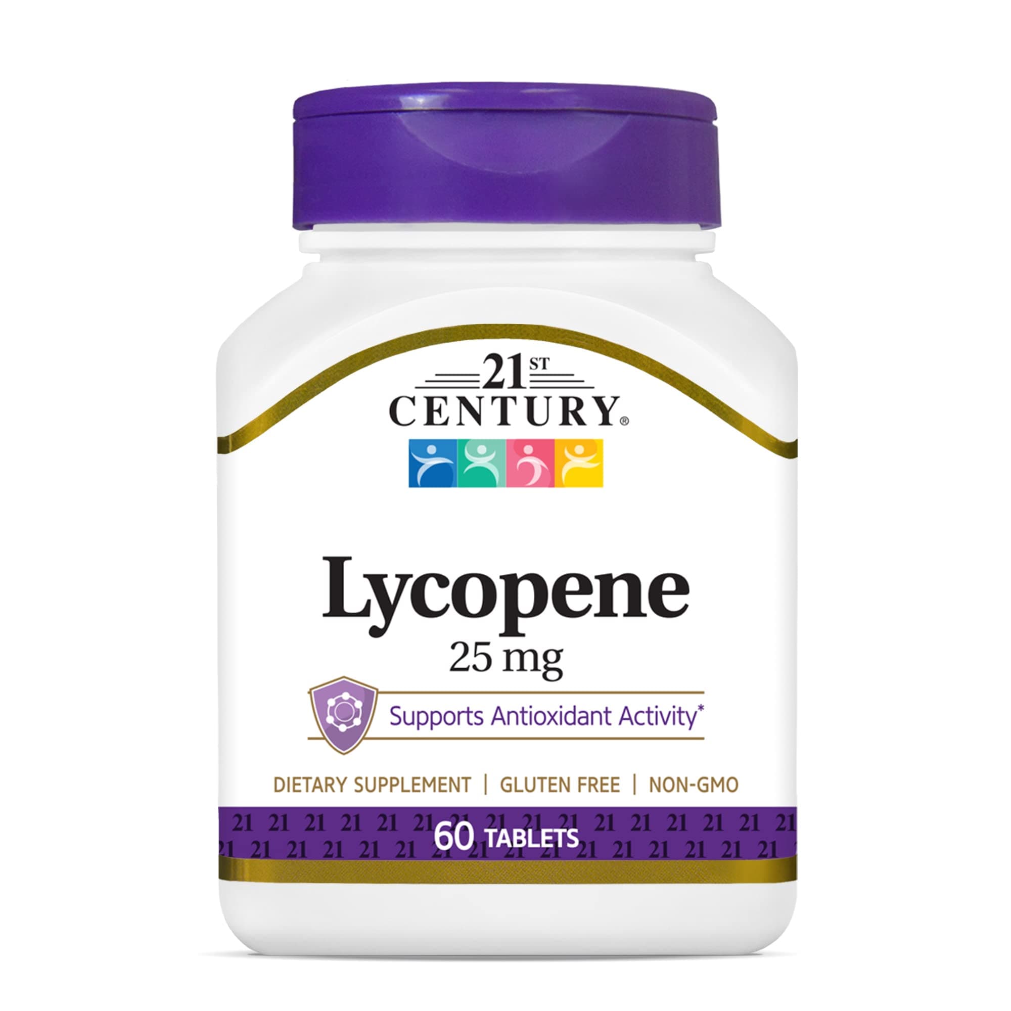 21st Century, Lycopene, 25 mg, 60 Tablets