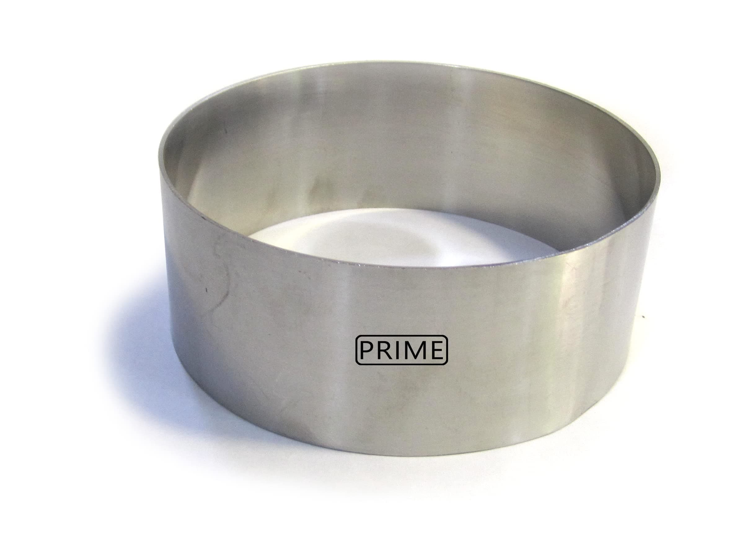 Prime Bakers and Moulders Round Stainless Steel Cut Outs Ring Pizza Base Cutters 3 inch deep (4 Inch)