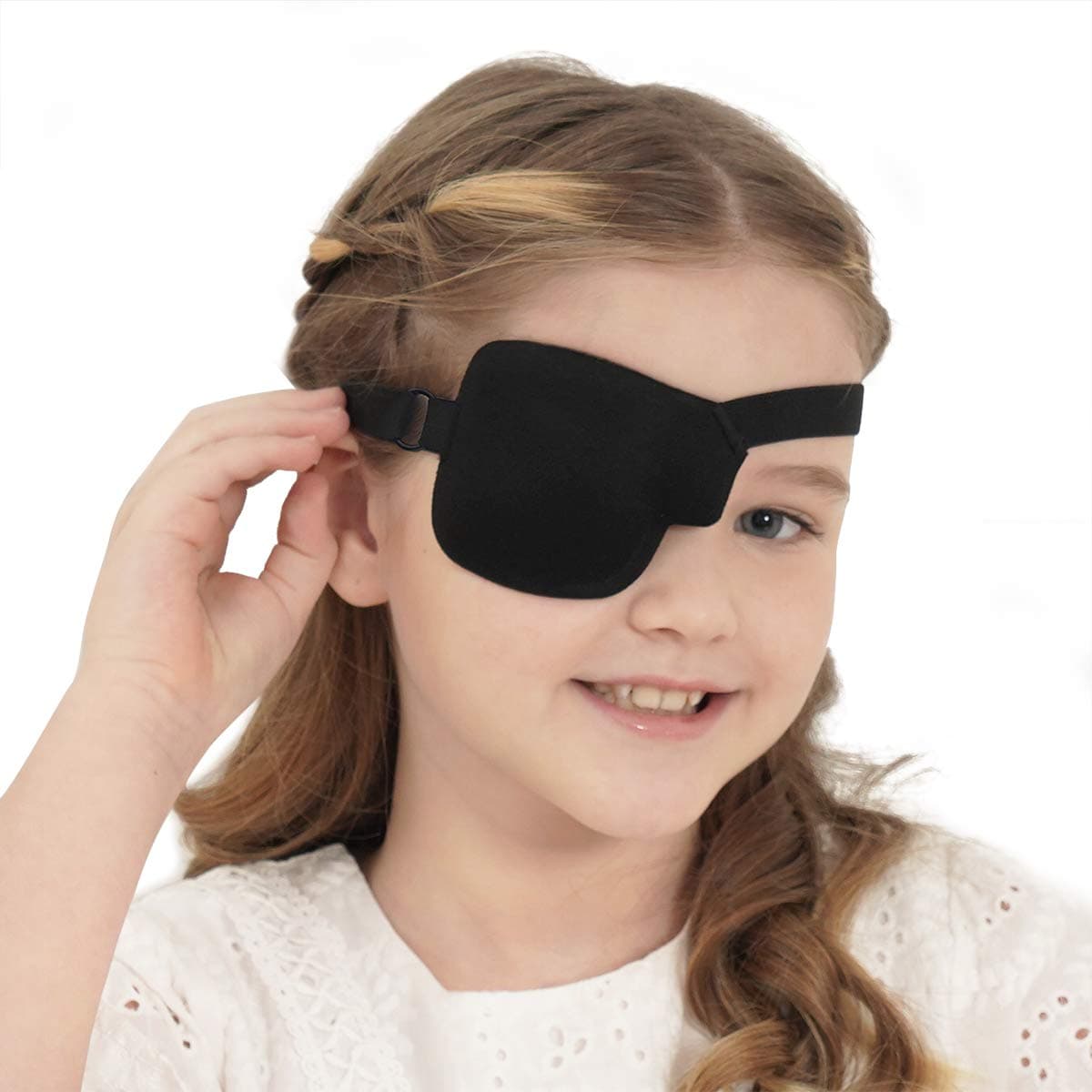 FCAROLYN 3D Eye Patch for Kids - 2nd Generation(Right Eye/ Black)