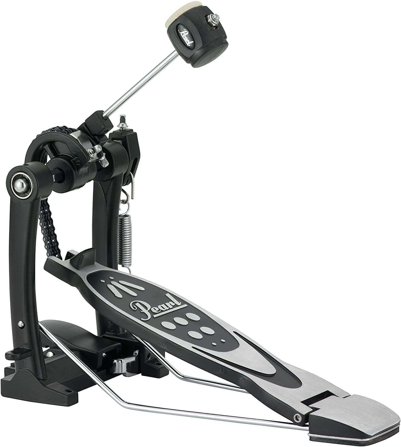 Pearl Bass Drum Pedal, Black, Single (P-530)