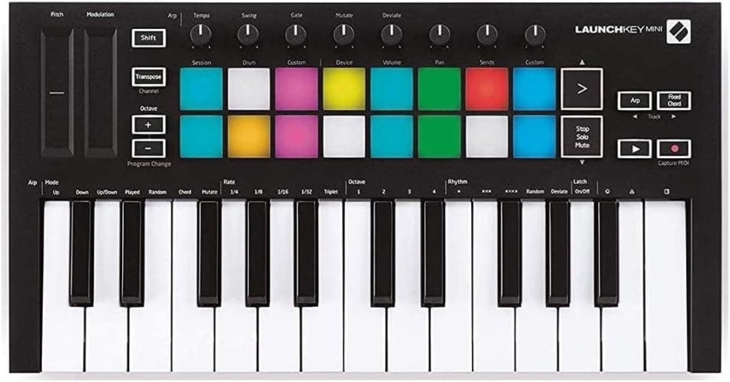 Novation Launchkey Mini [MK3] 25-Mini-Key MIDI Keyboard