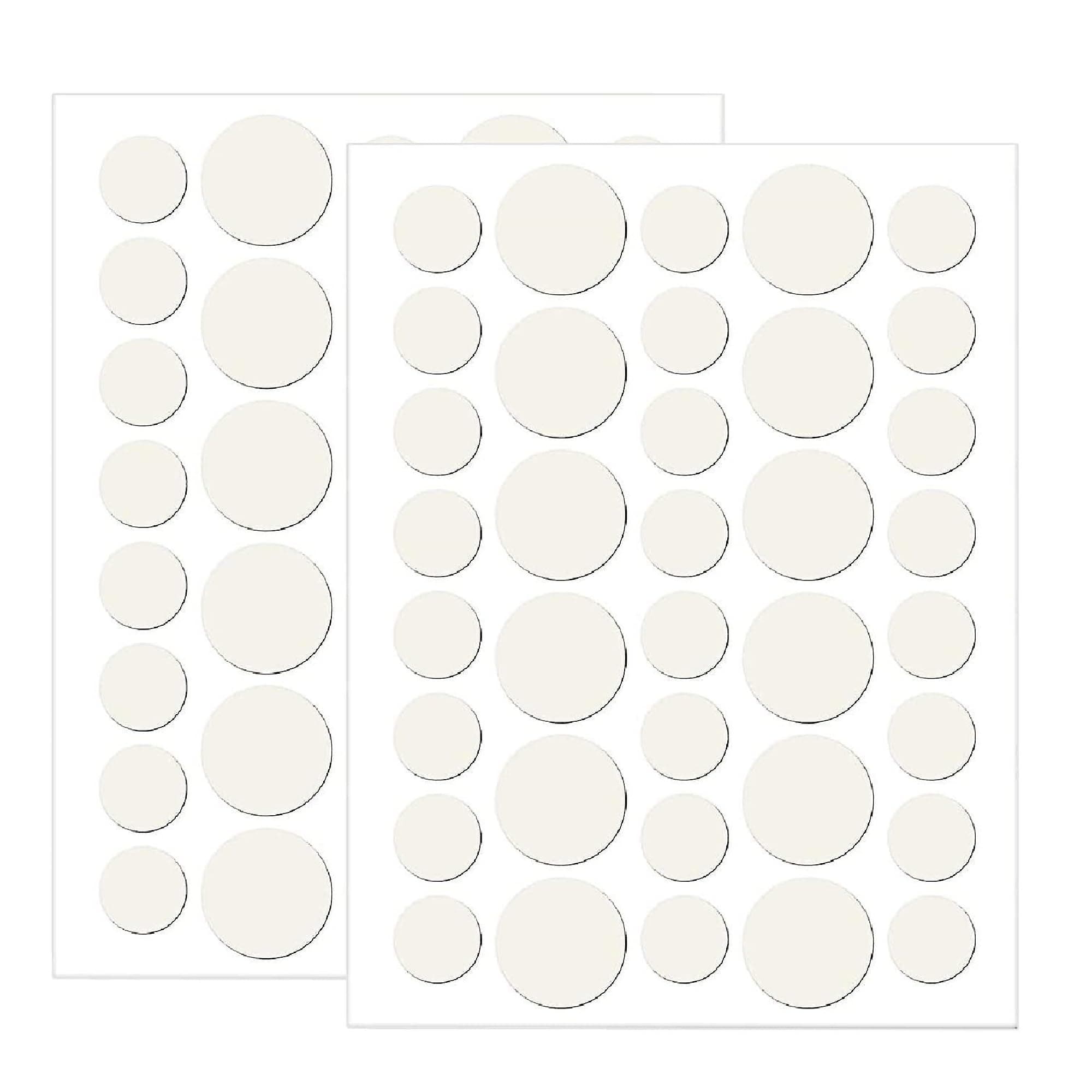 Keli Pimple Patch Hydrocolloid, Pimple Patches, 36 Acne Patches, Acne Plaster, Pimple Acne Patch Plaster in Two Sizes: 24 x 12 mm Diameter and 48 x 0.8 mm Diameter