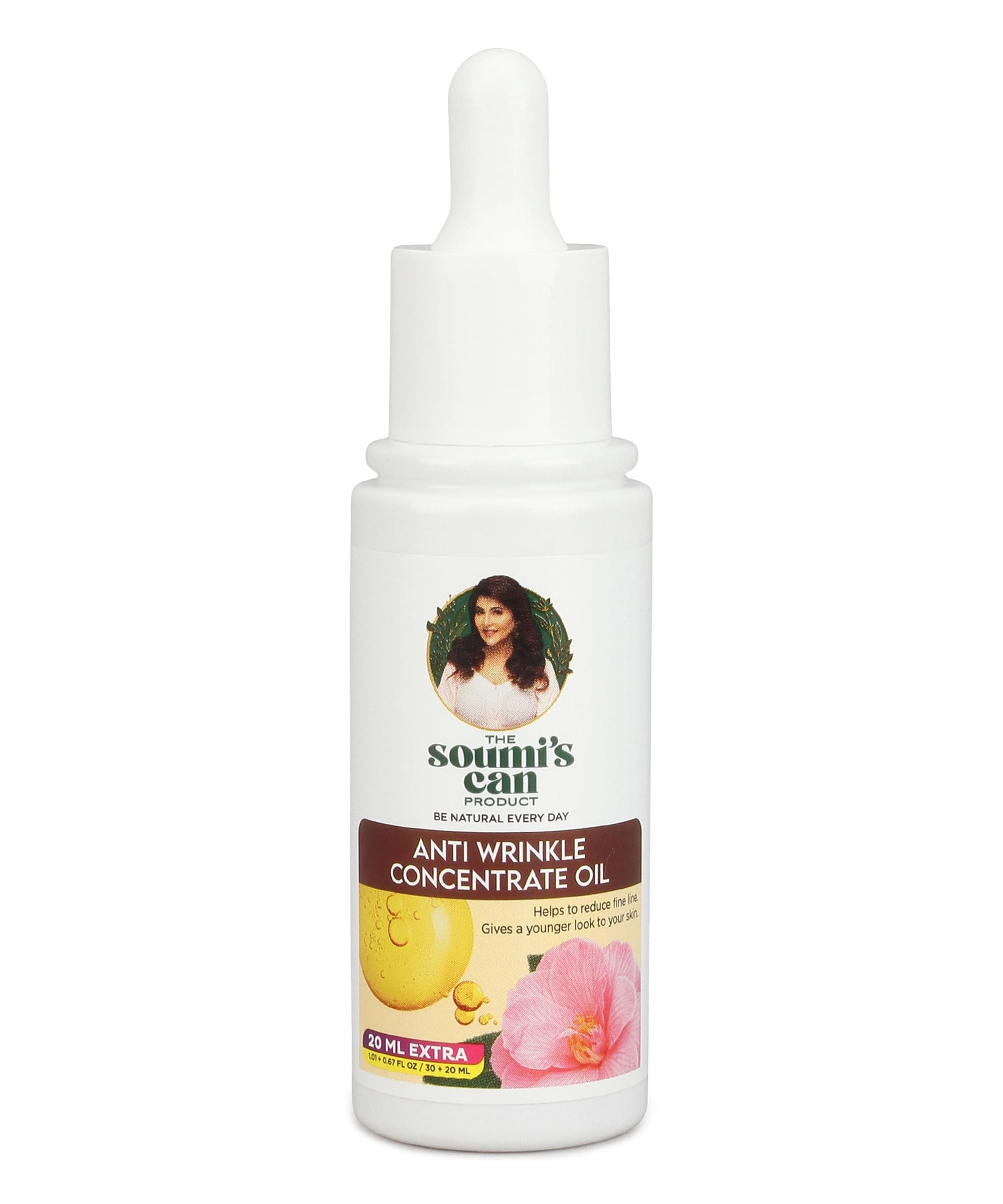 THE SOUMI'S CAN PRODUCT Anti Wrinkle Concentrate Oil | Reduces Fine Lines & Wrinkles | Boosts Skin Elasticity & Collagen Production | Deeply Nourishing & Hydrating | Youthful Glow & Smooth Skin | Suitable for All Skin Types | Natural Anti-Aging Solution | 50ml