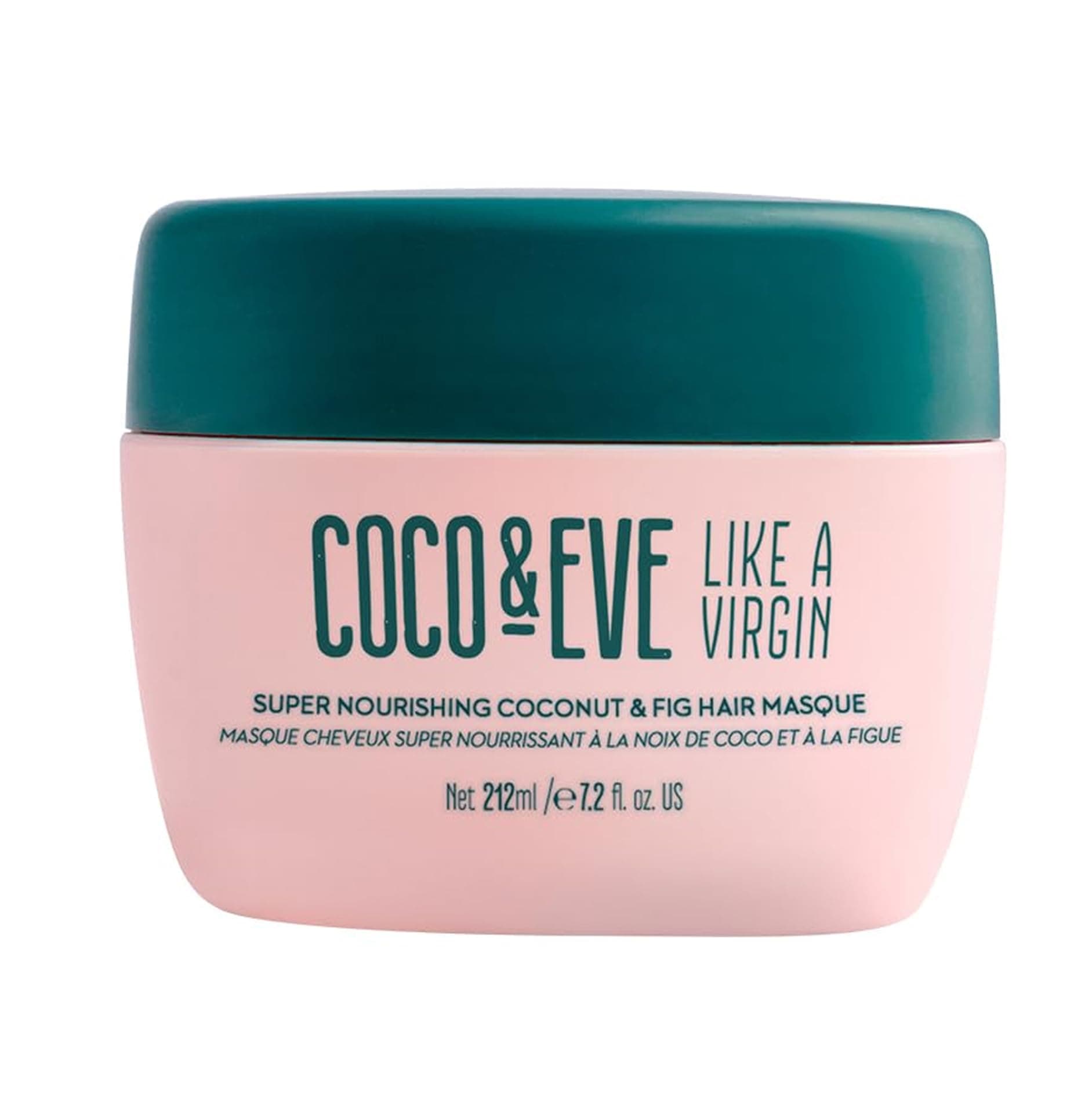 Coco & Eve Like A Virgin Super Nourishing Coconut & Fig Hair Mask With Hair Brush, For All Hair Types, 212 Ml,1 Count