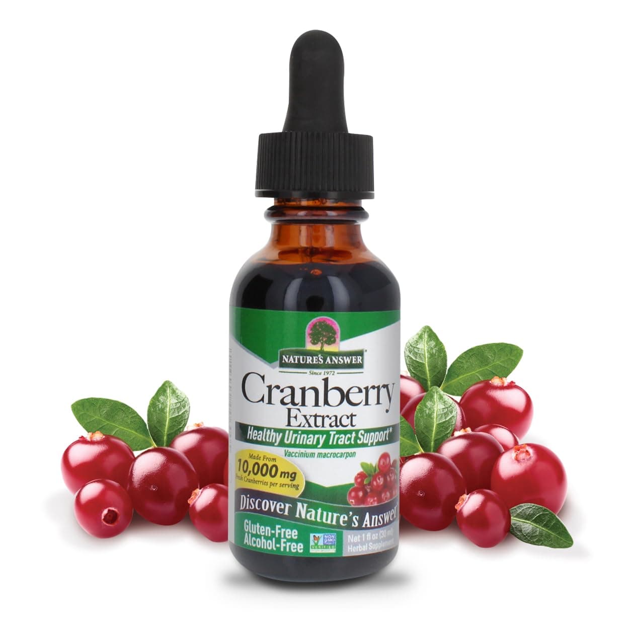 Nature's Answer, Cranberry, Alcohol-Free,1 fl oz (30 ml)