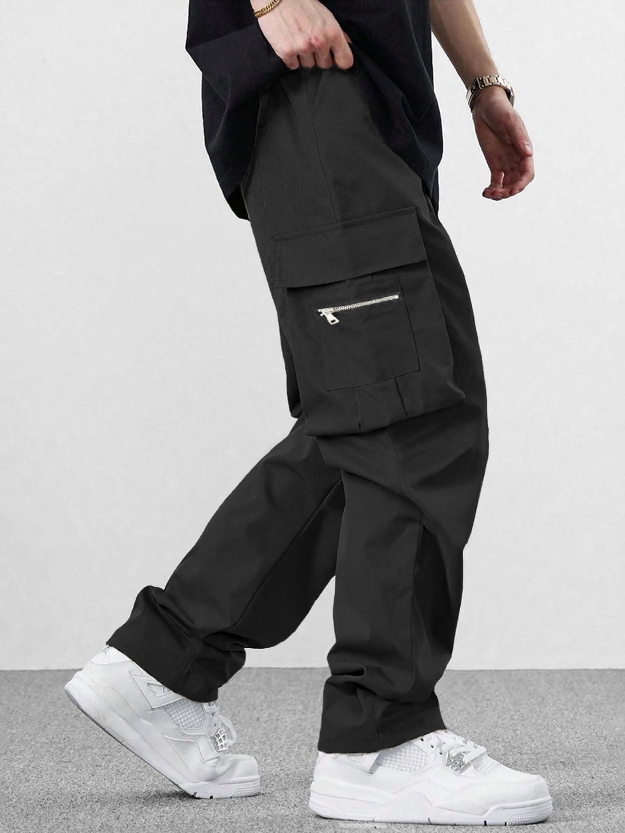 Noble Monk Cargo for Men || Cotton Cargo Pant || Stylish Multi-Pocket Casual Trousers for Men
