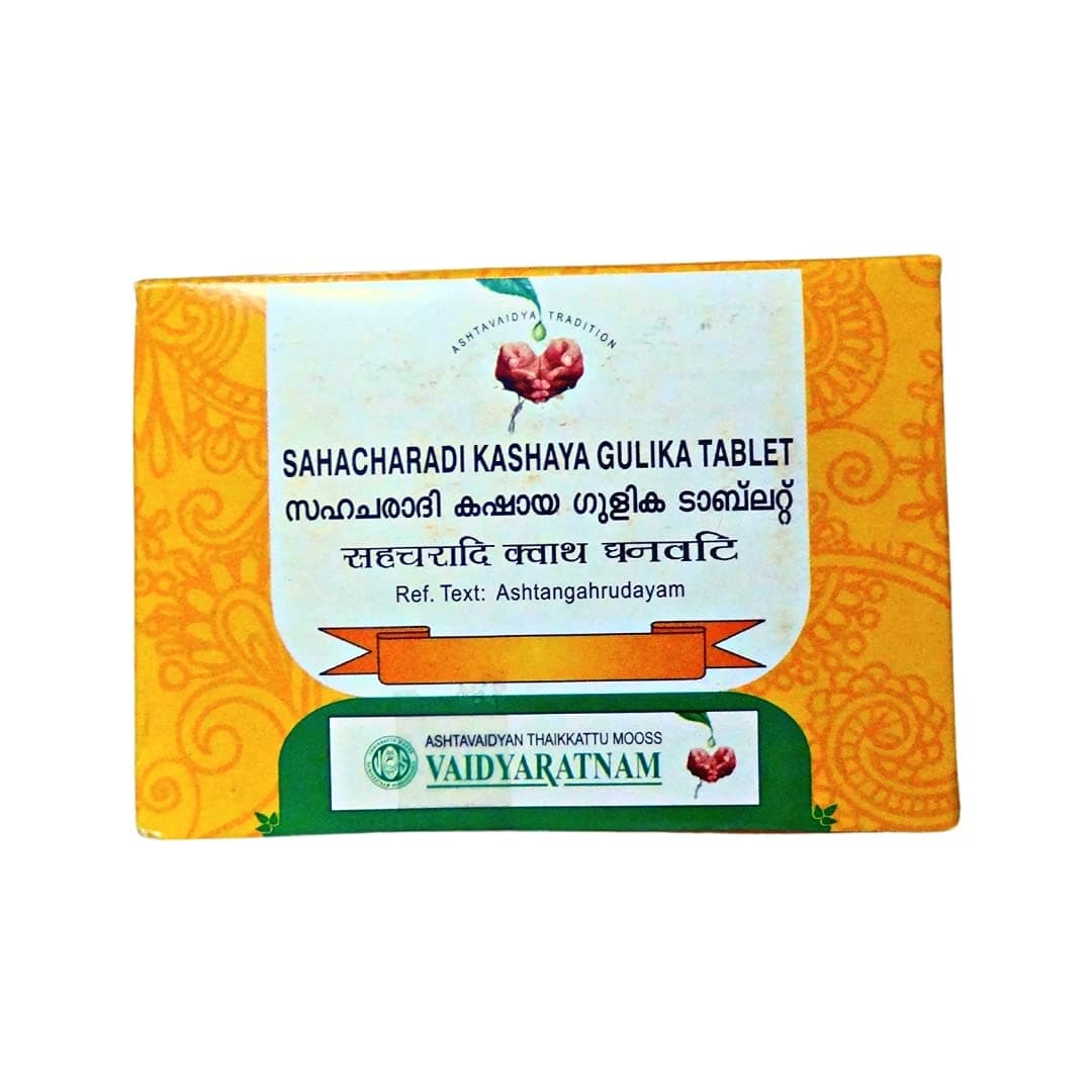 Vaidyaratnam Sahacharadi Kashayam Gulika Tablet - (100 Tab)