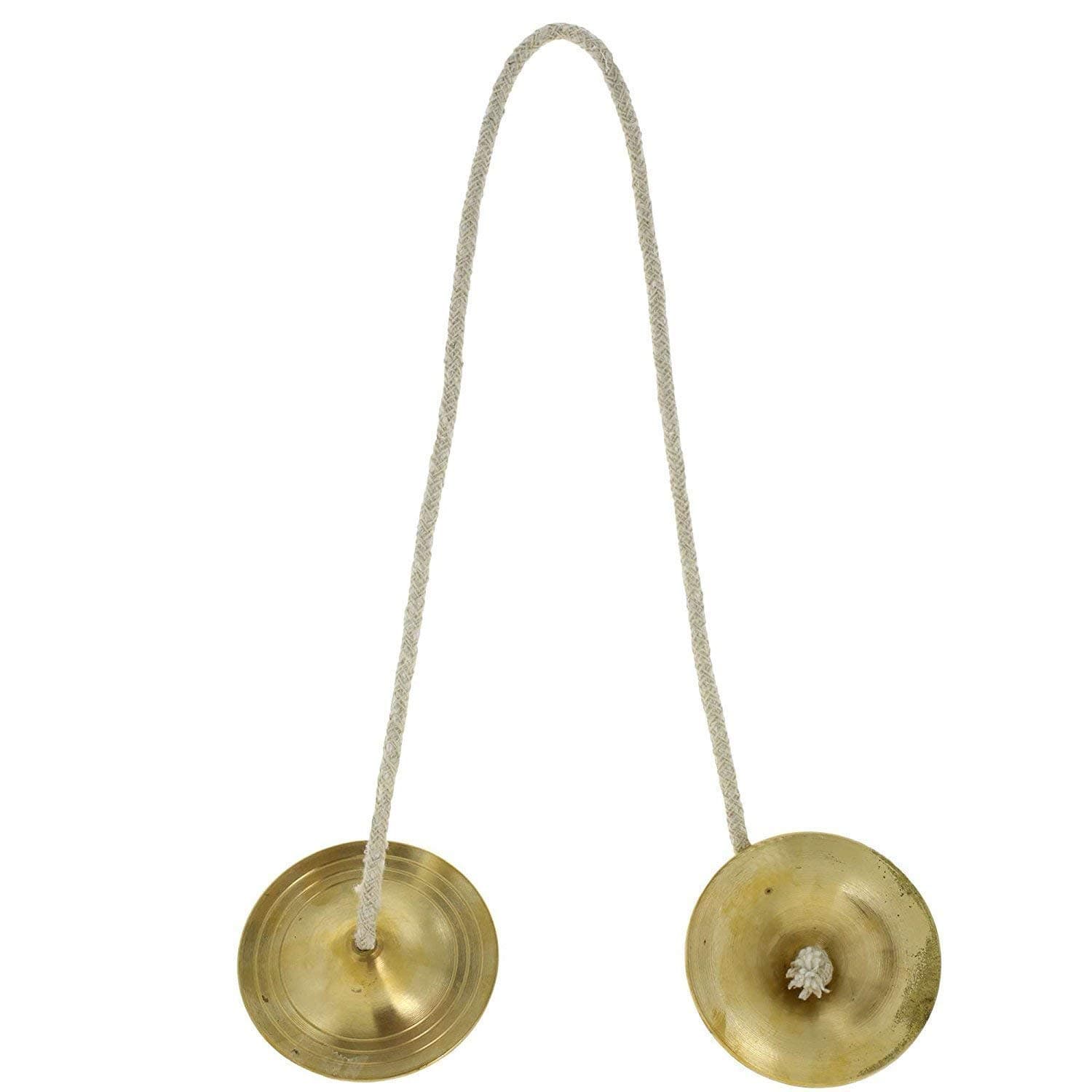 SG Musical - Hand Cymbals Manjira Pair - Indian Musical Instrument