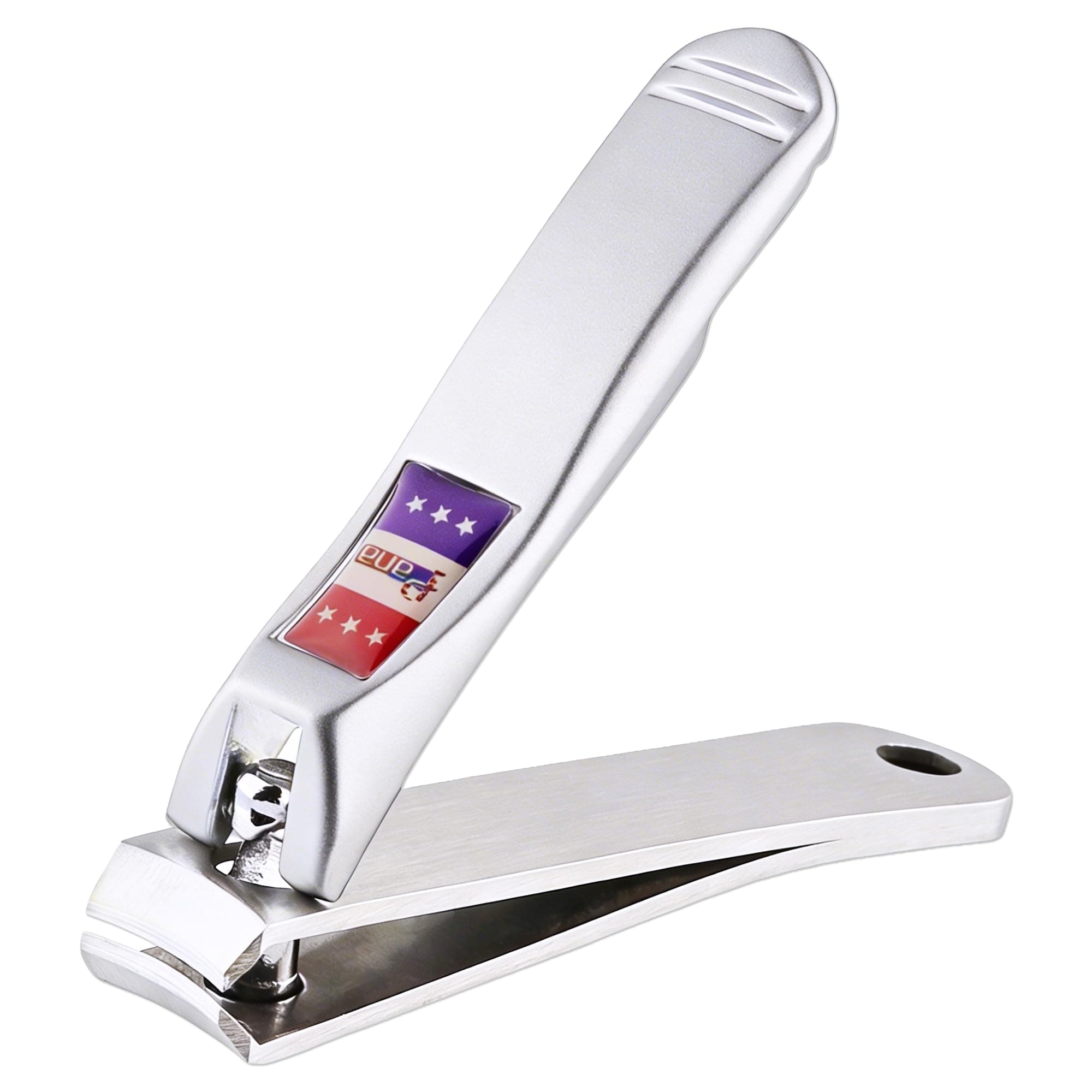 #1 Best Luxury Small Fingernail Clipper, Sharpest And Lifetime Guarantee Stainless Steel Nail Cutter Trimmer (Manicure Pedicure)
